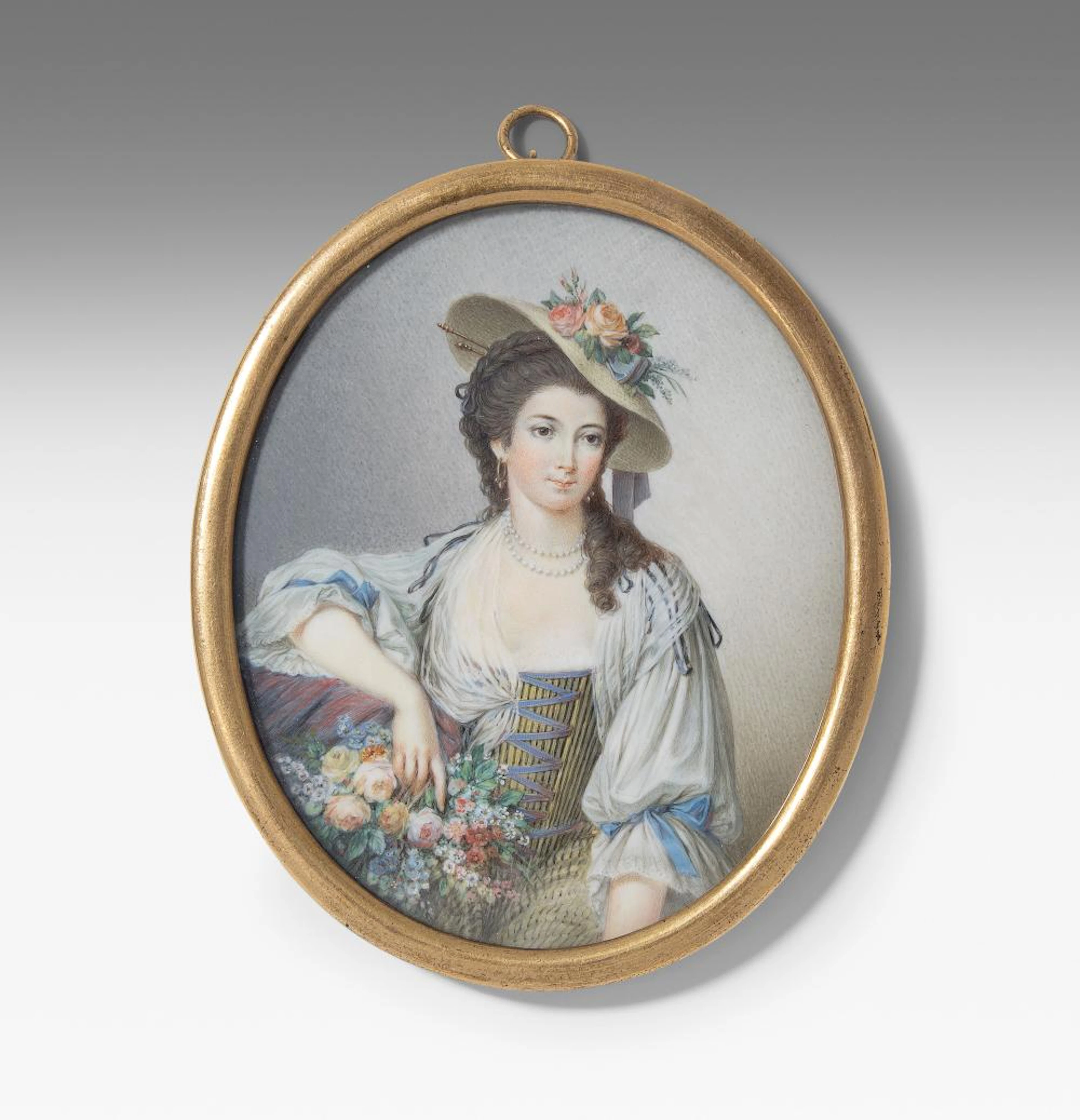 PORTRÄTMINIATUR, COUNTESS OF HARCOURT