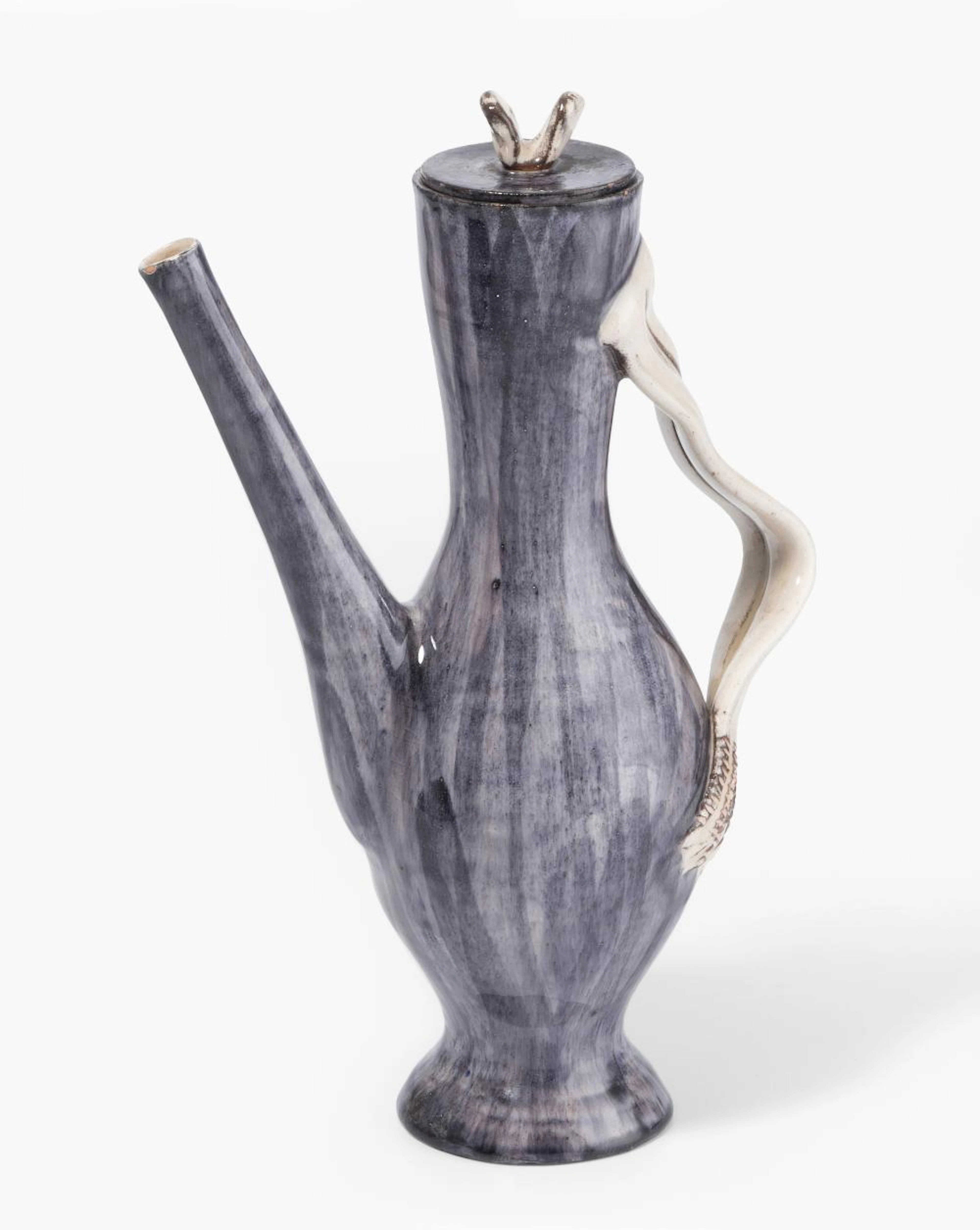 MARGRIT LINCK-DAEPP, KRUG MIT DECKEL
