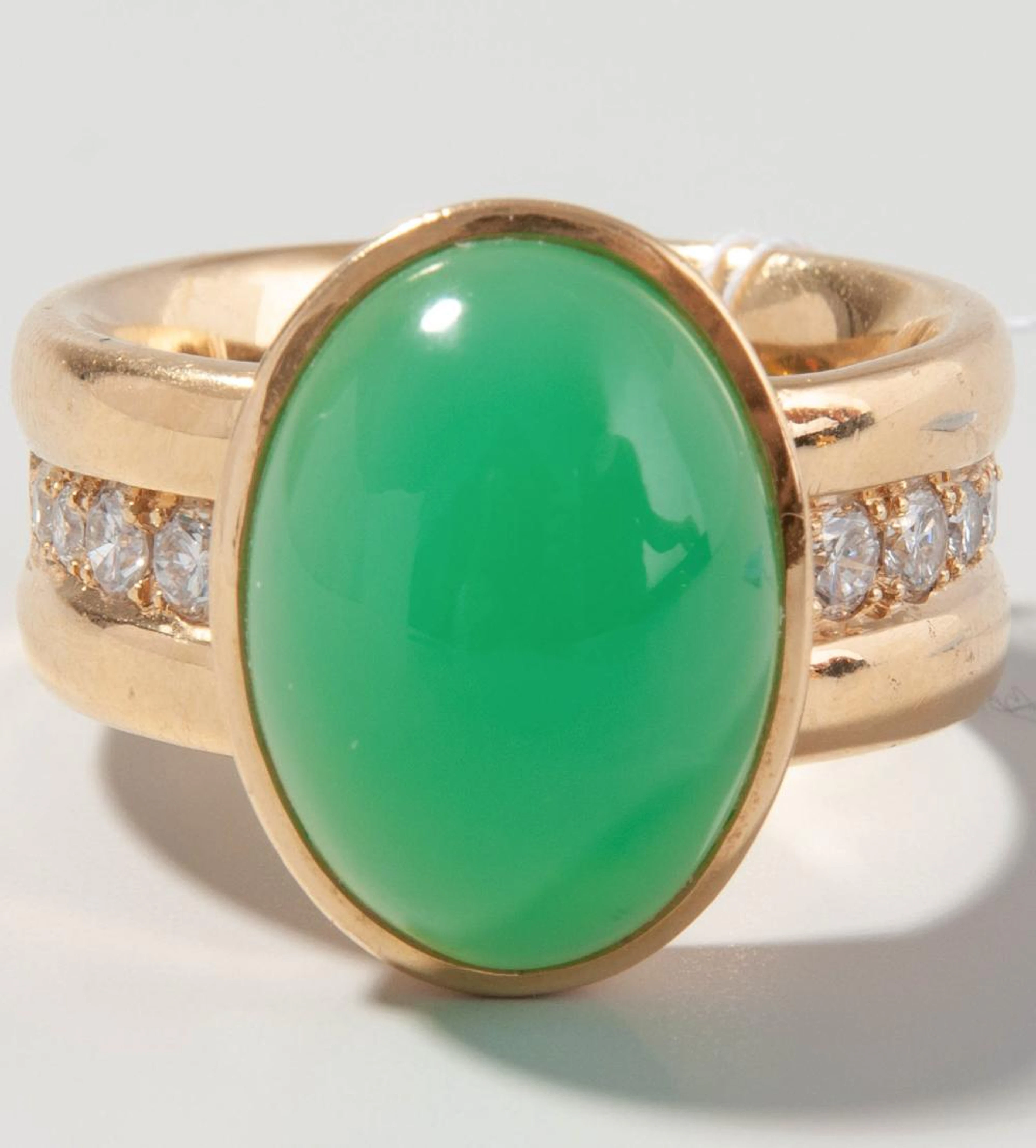 CHRYSOPRAS-BRILLANT-RING