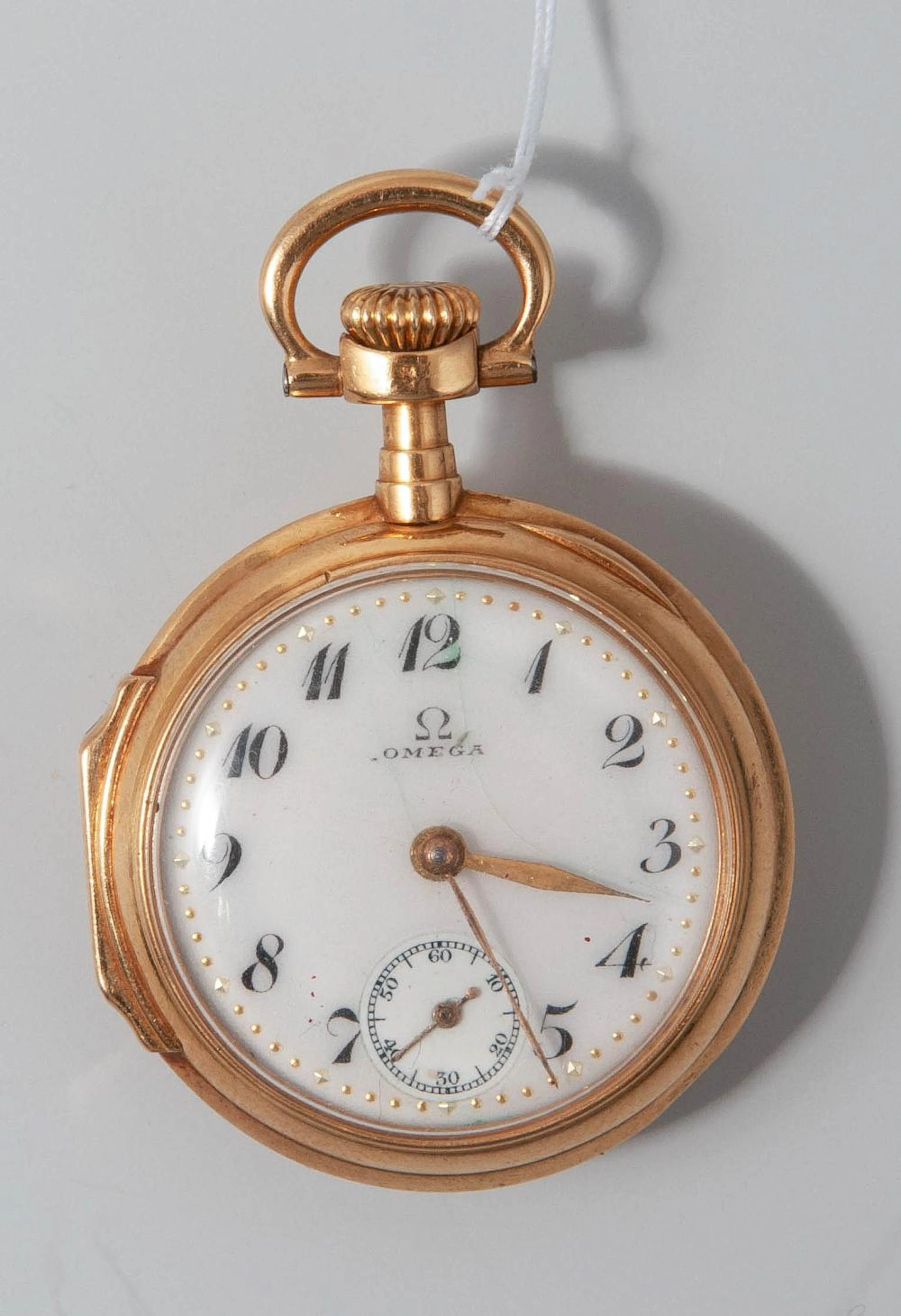 OMEGA, DAMEN-TASCHENUHR, UM 1910