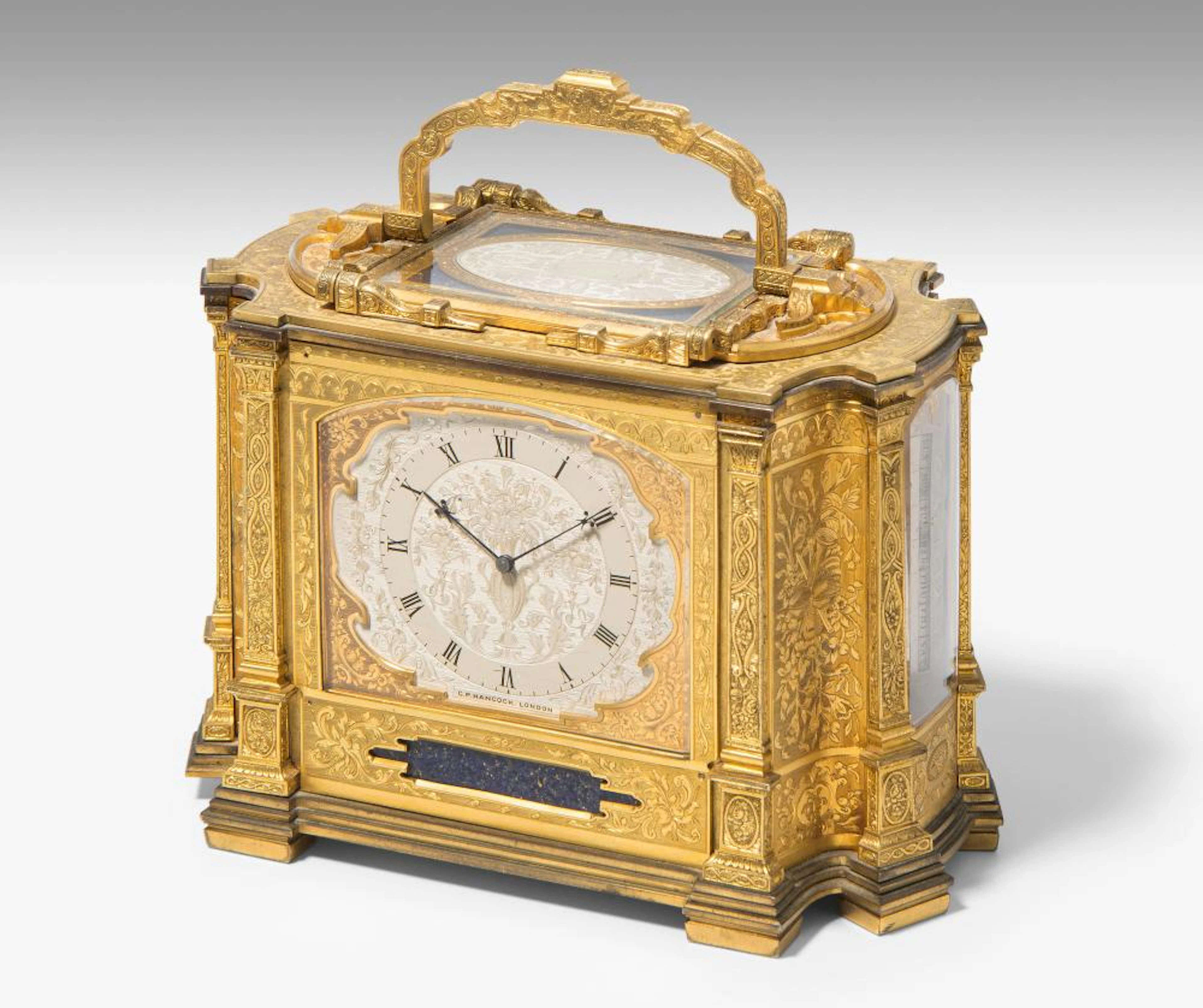 REISEUHR "C.P. HANCOCK", LONDON, UM 1860
