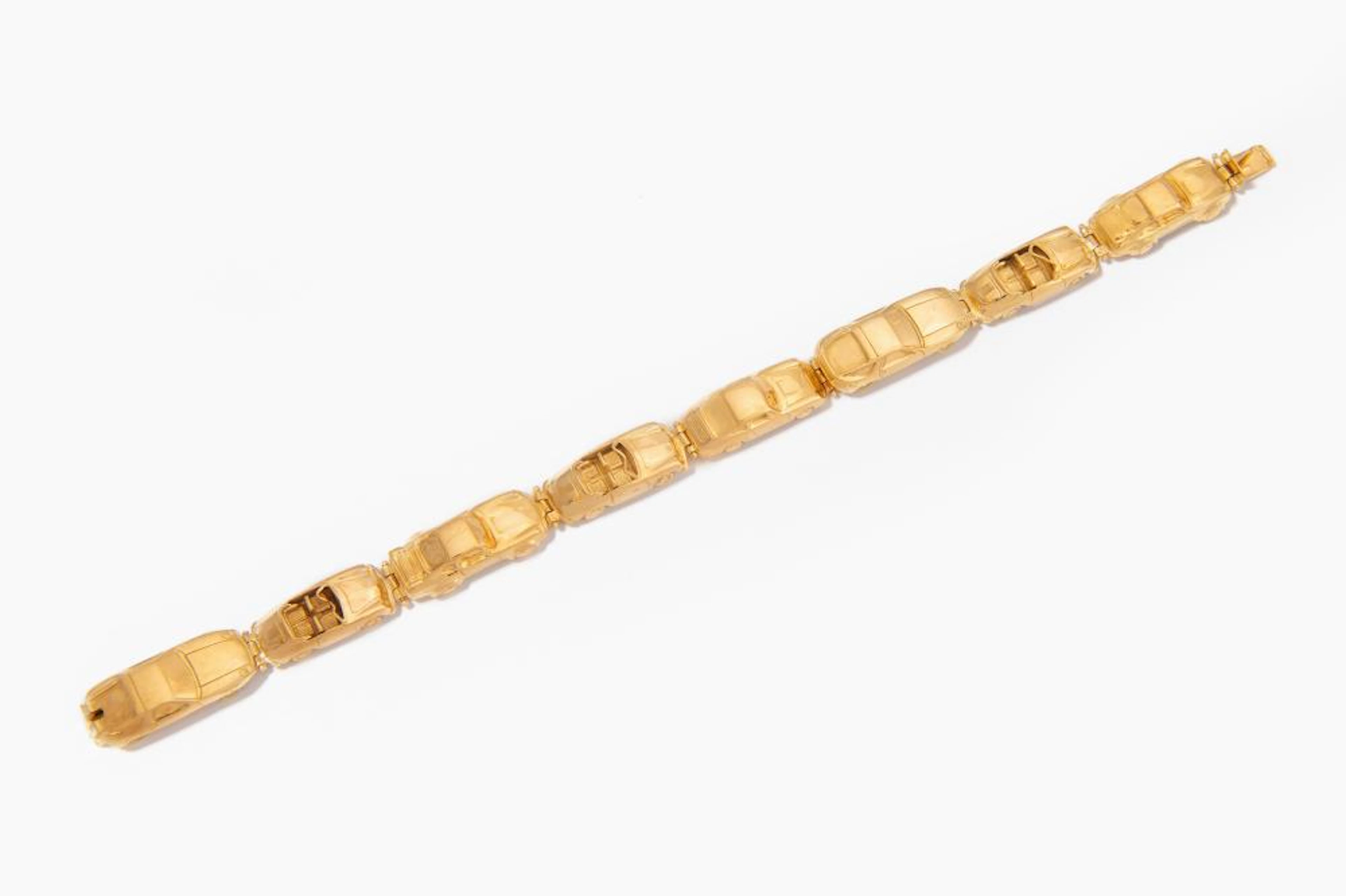 PORSCHE-GOLD-BRACELET