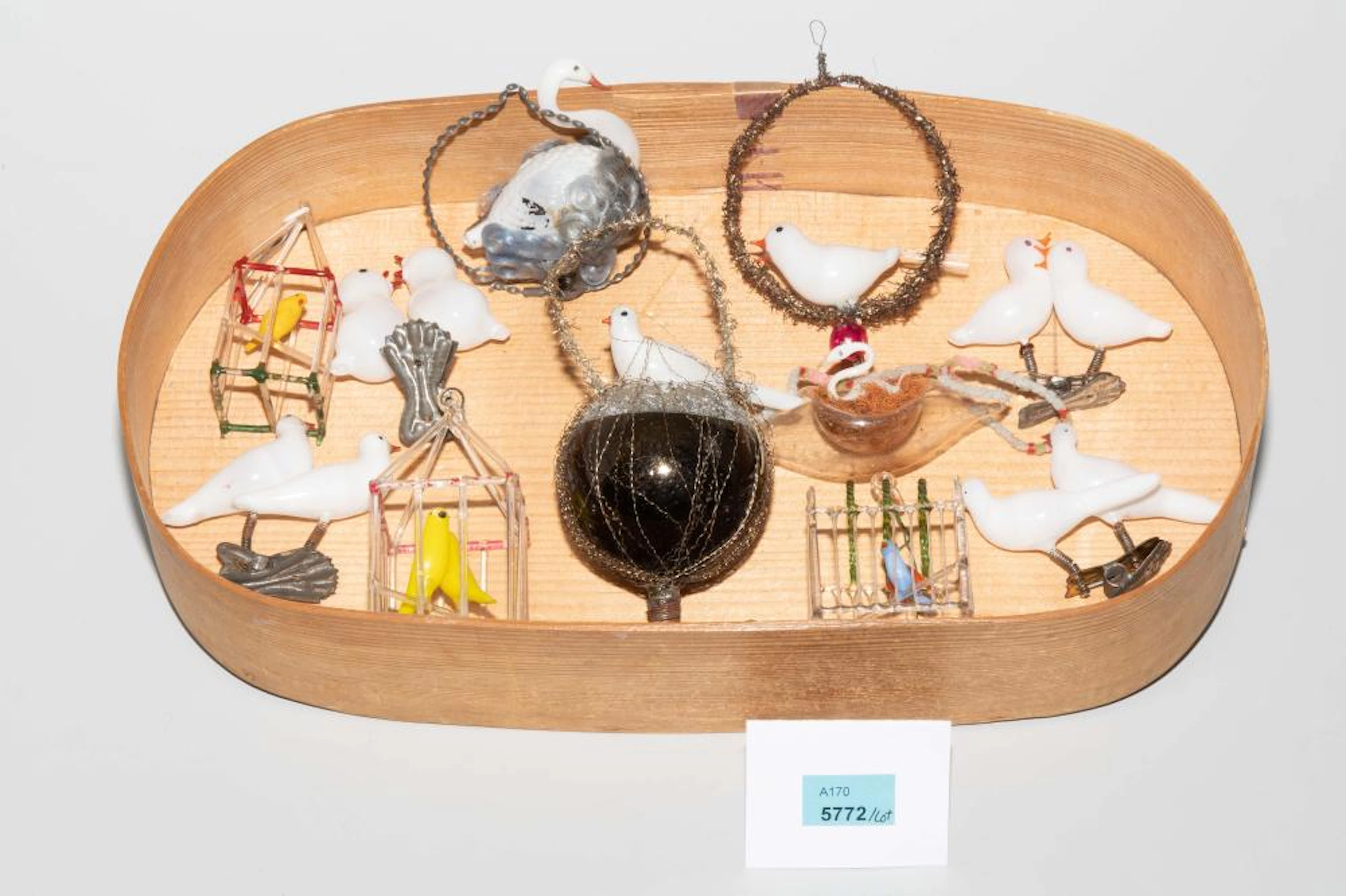 LAUSCHA, KÜNSTLERSCHMUCK "VÖGEL"