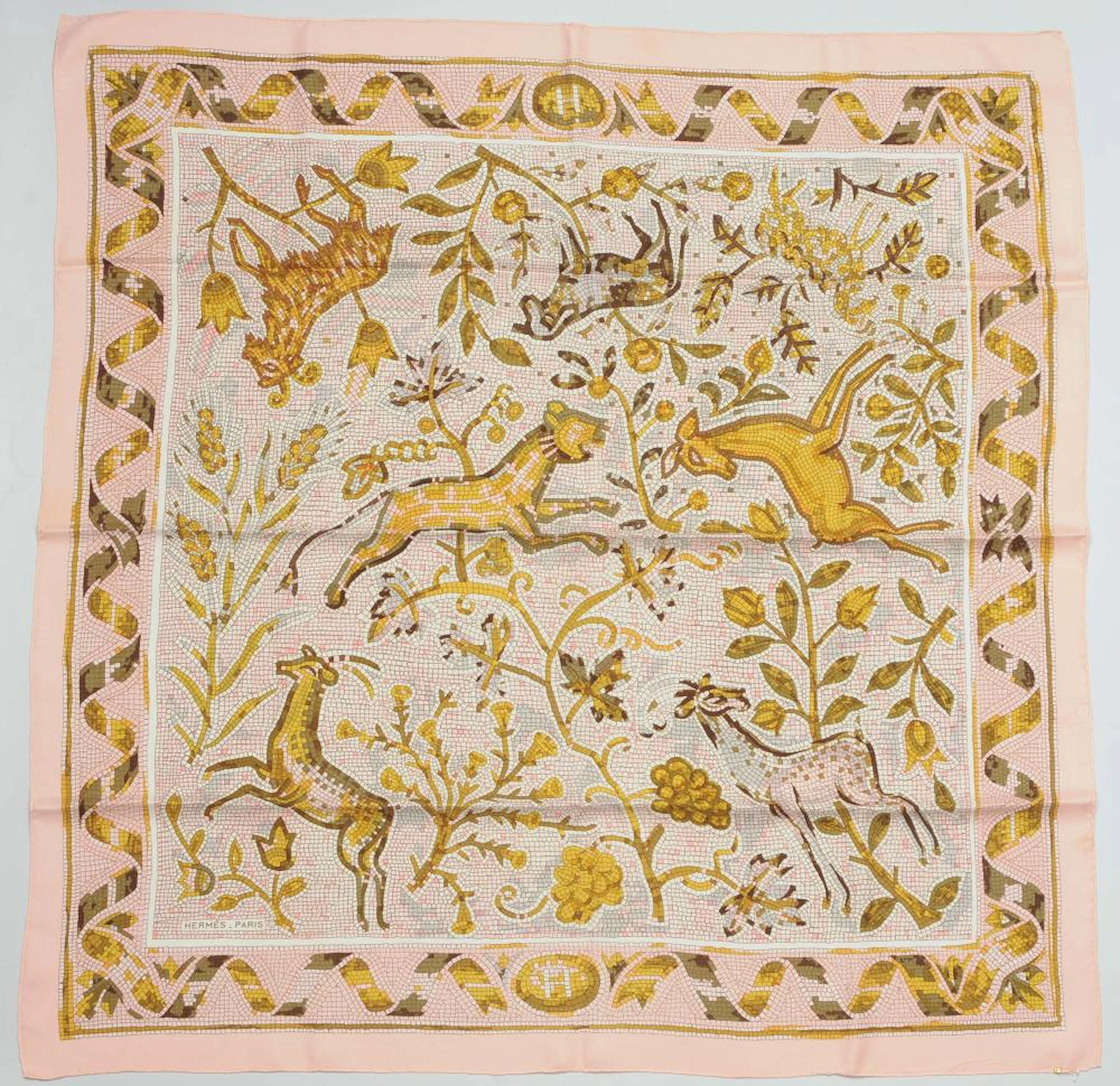 HERMES, FOULARD "PAVEMENT"