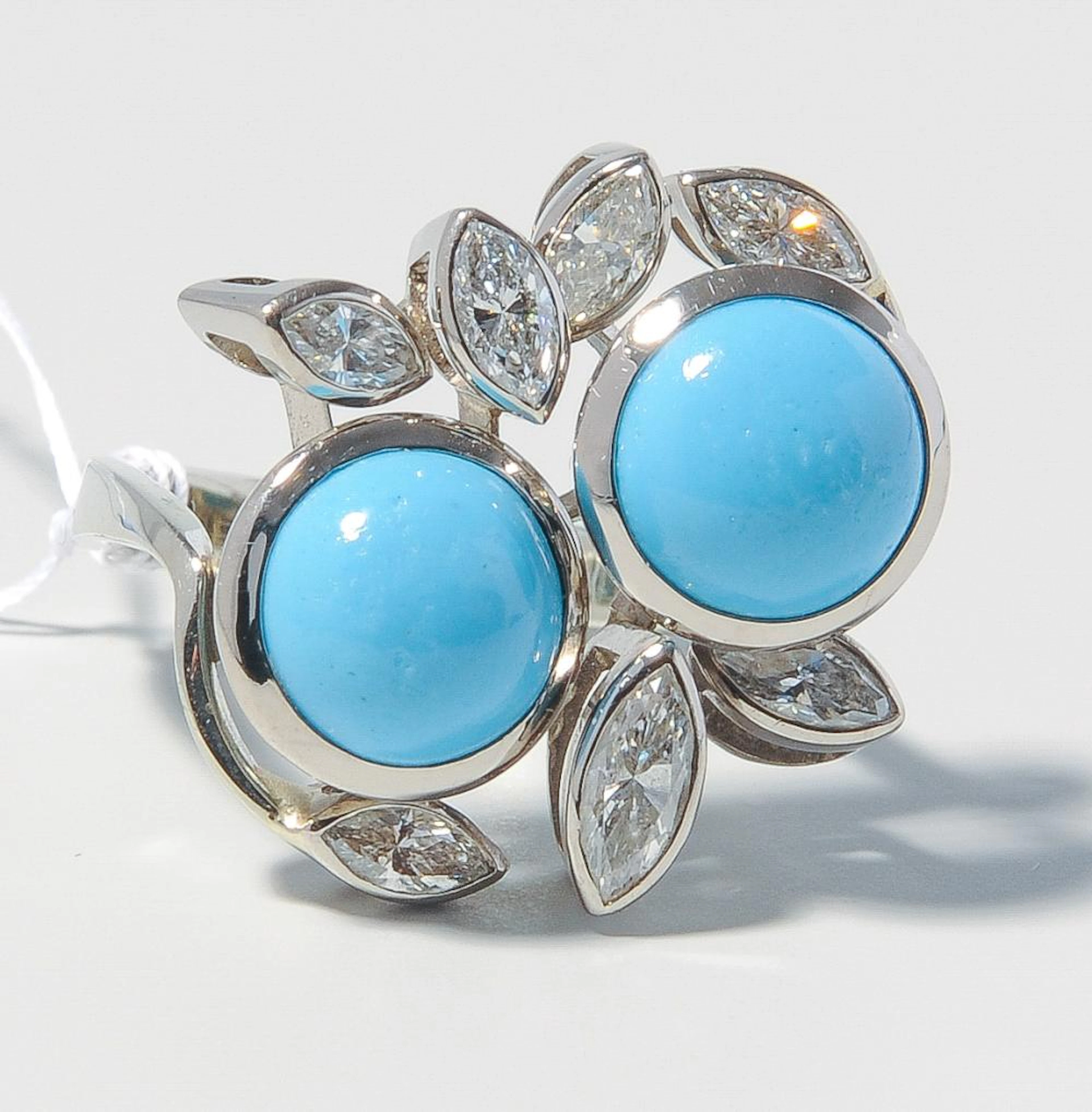 TÜRKIS-DIAMANT-RING