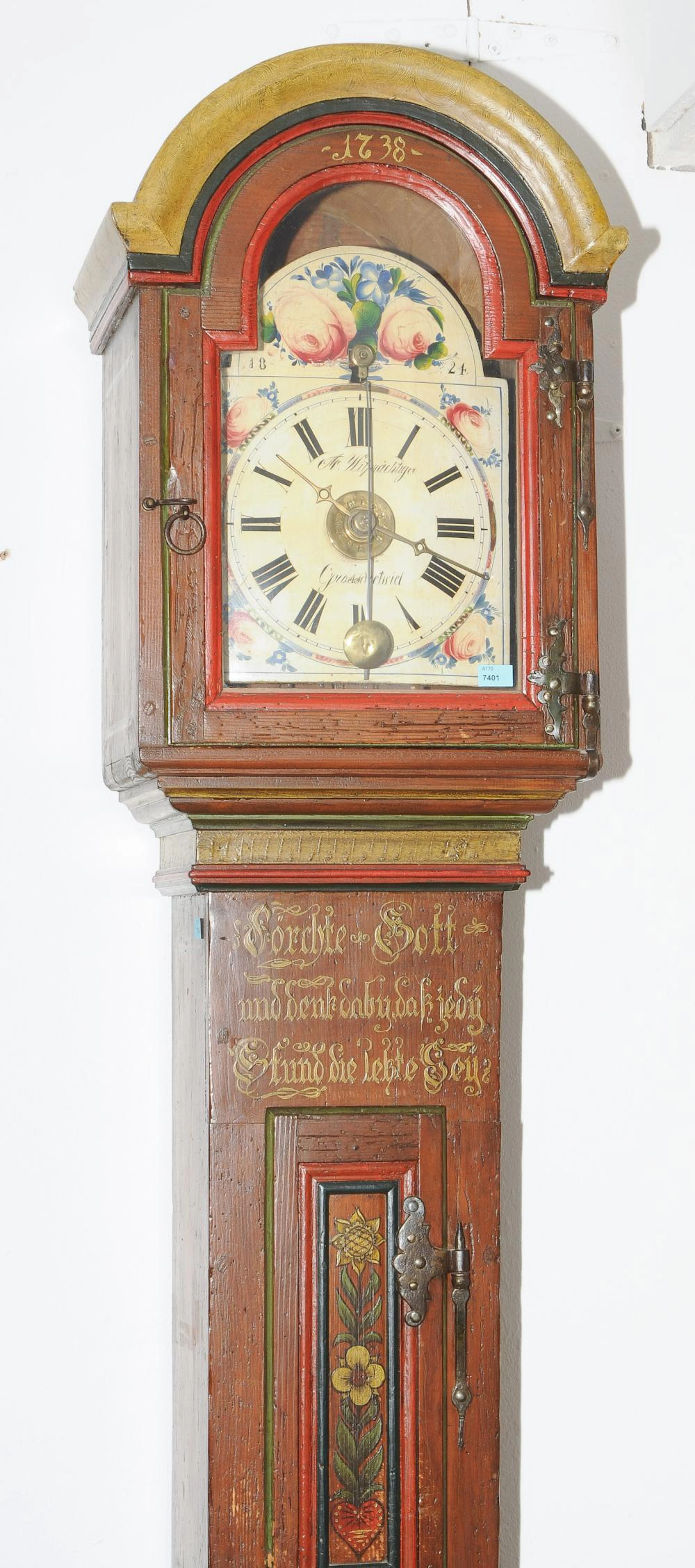 STANDUHR "ANTON WITPRÄCHTIGER"