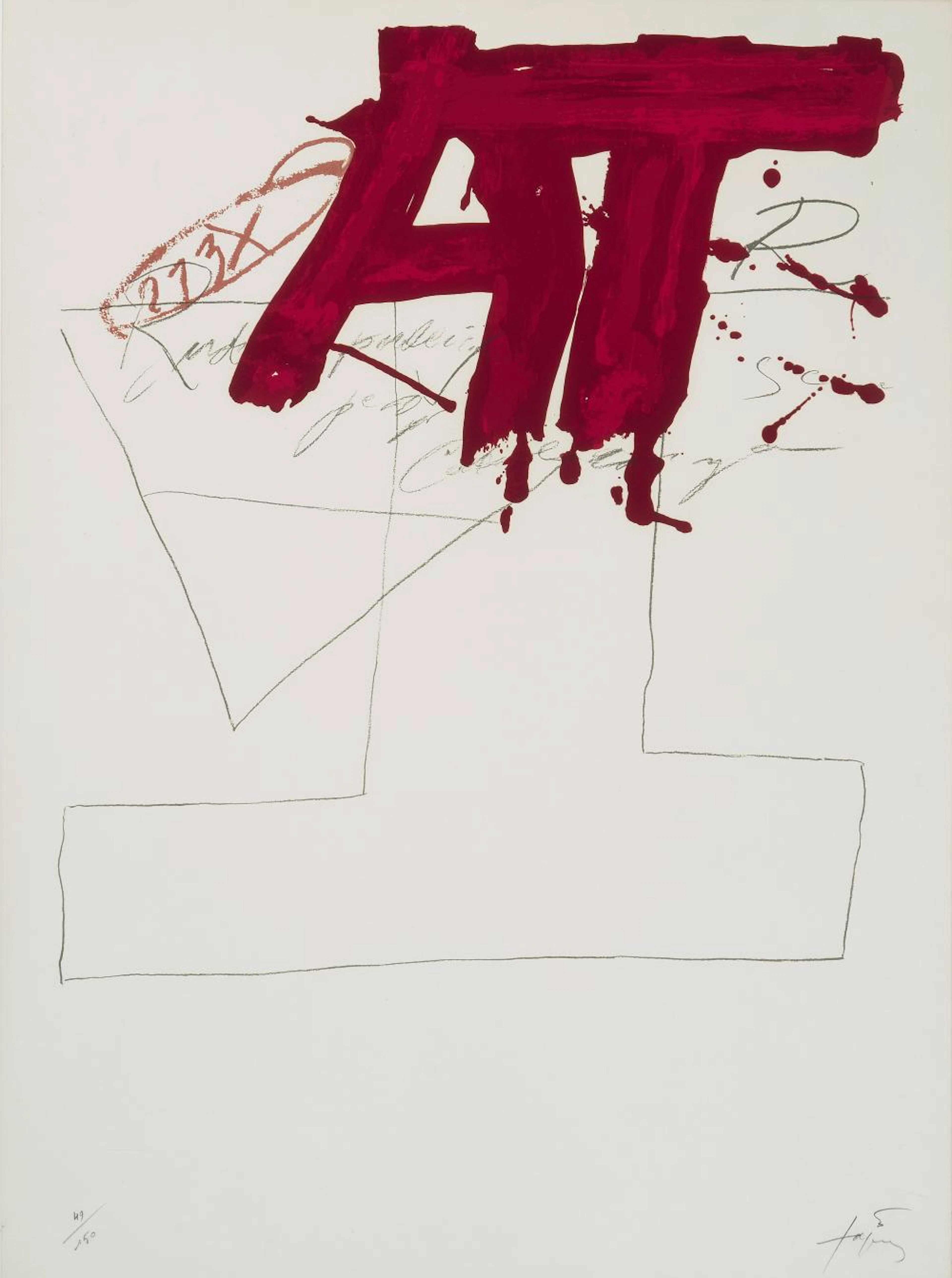 TAPIES, ANTONI