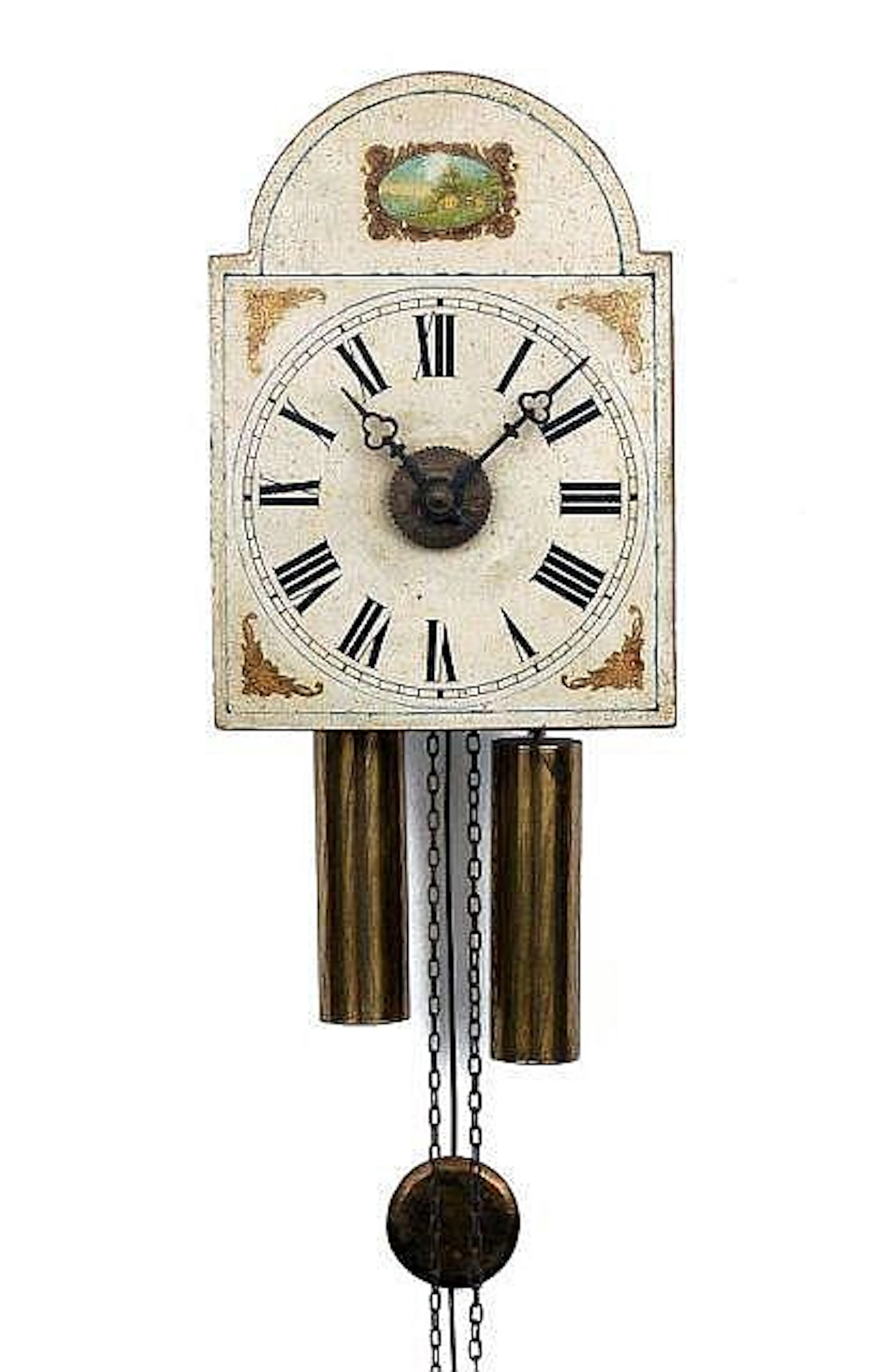 Schwarzwälder Schilderuhr. Deutsch. Um 1830/ 1840.