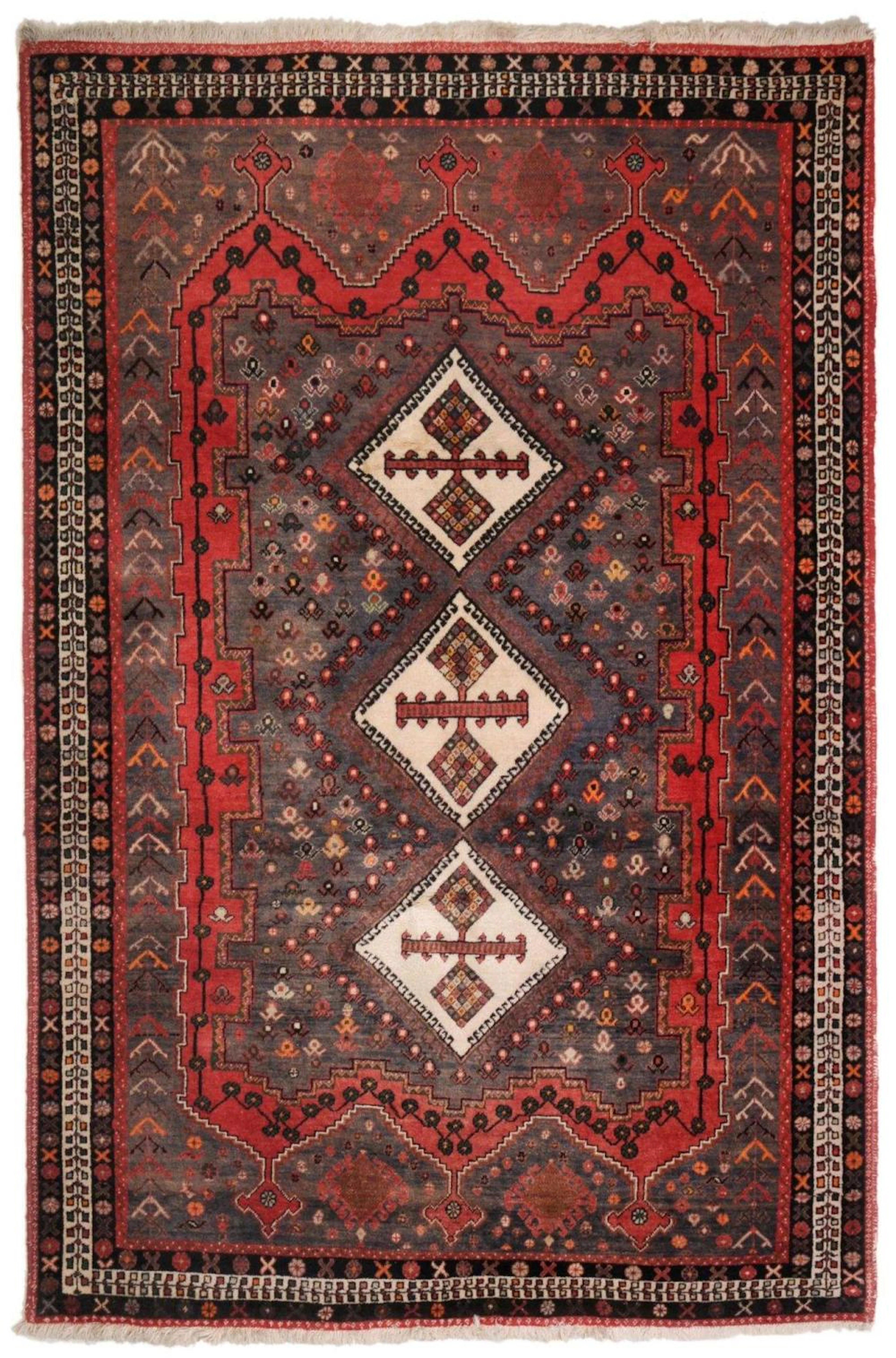 Afscharen-Teppich. Sirjan, Persien. Modern.