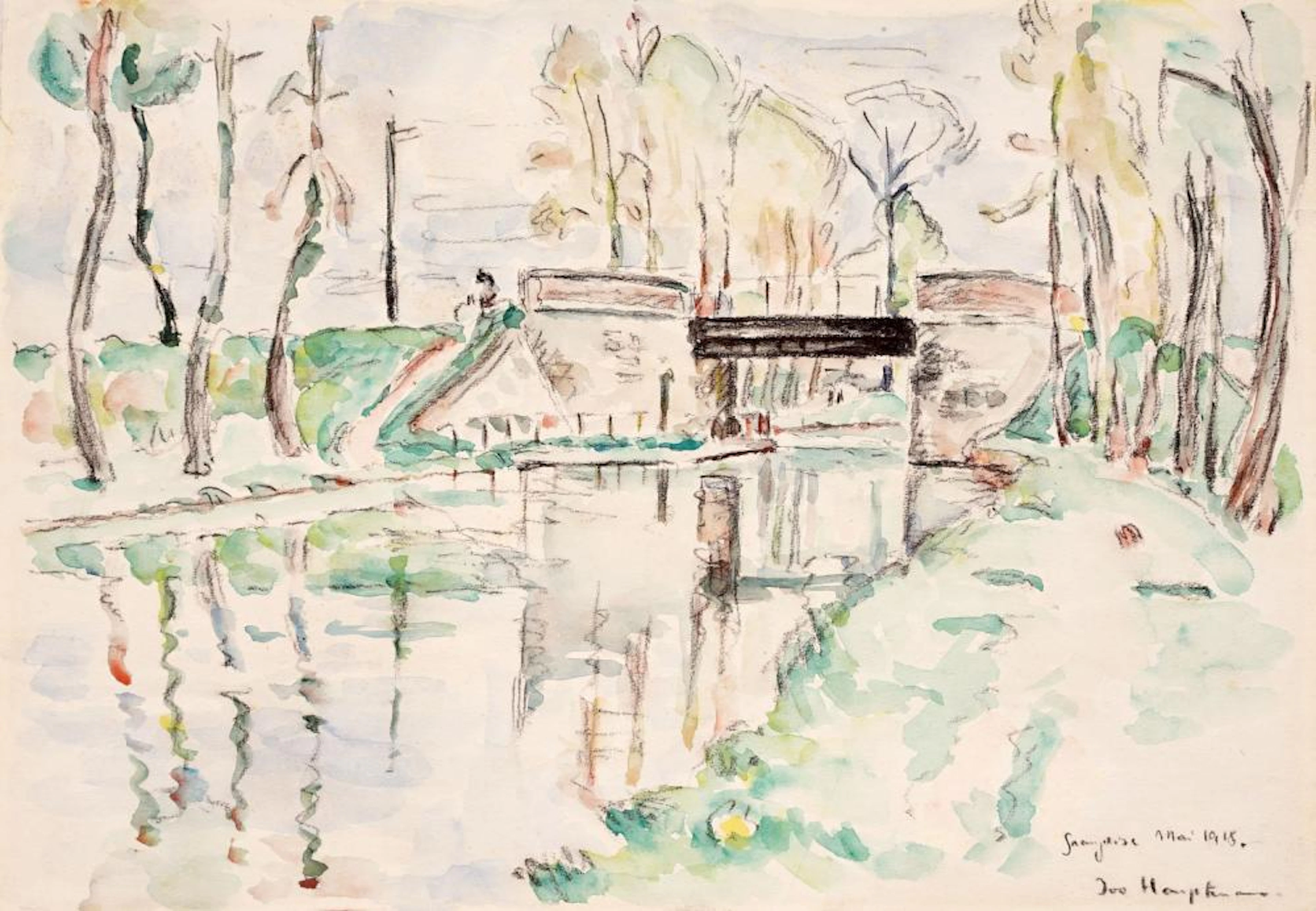 Ivo Hauptmann "Grandglise" (Belgien). 1915.