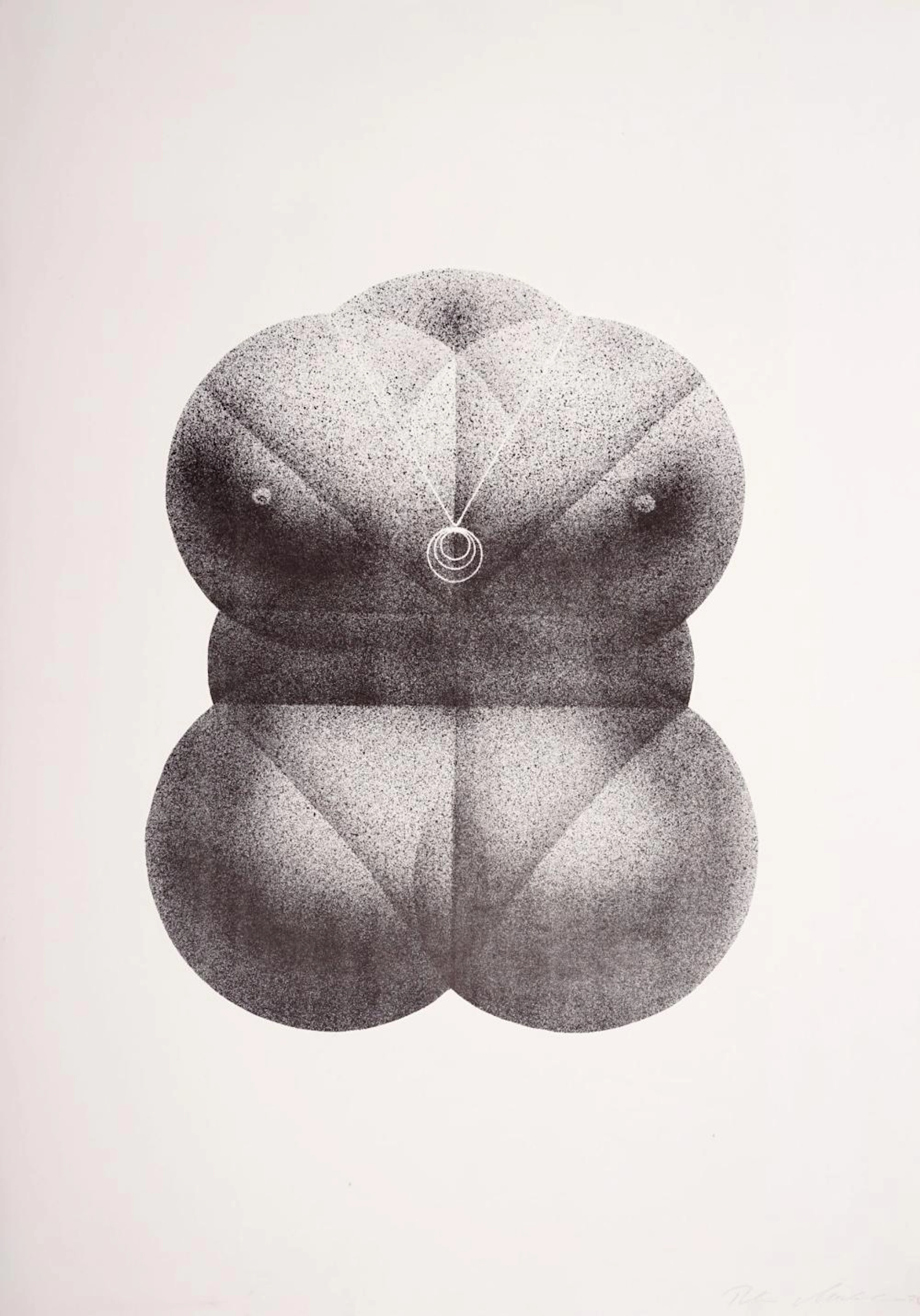 Peter Makolies "Weibliche Form". 1978.