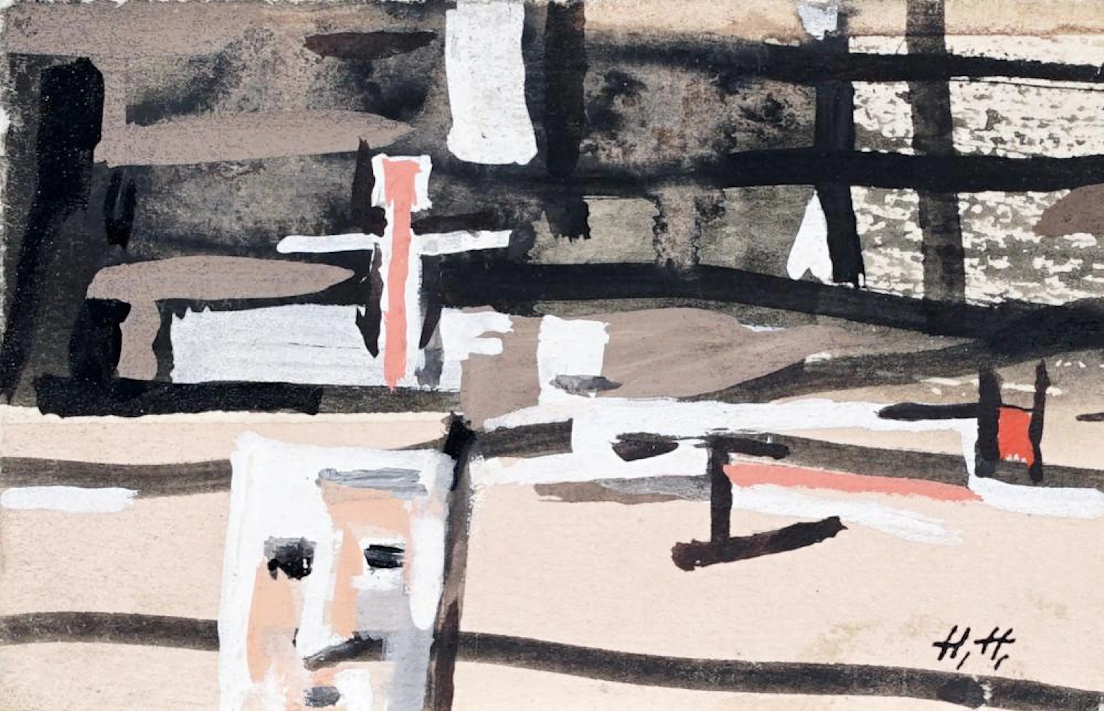 Hannah Höch "Miniaturen". Frühe 1950''s.