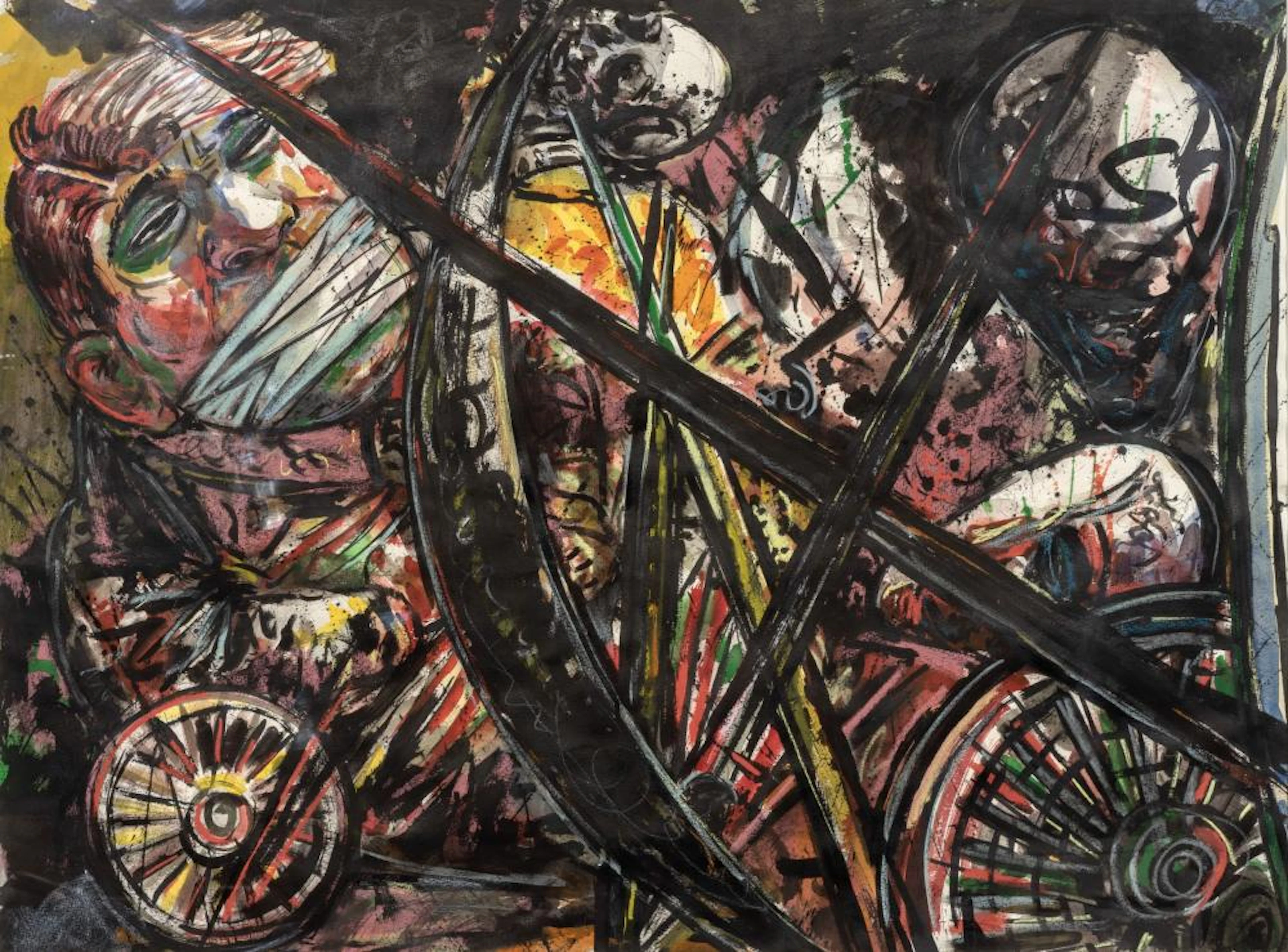 Hubertus Giebe, Der Wagen. 1993.