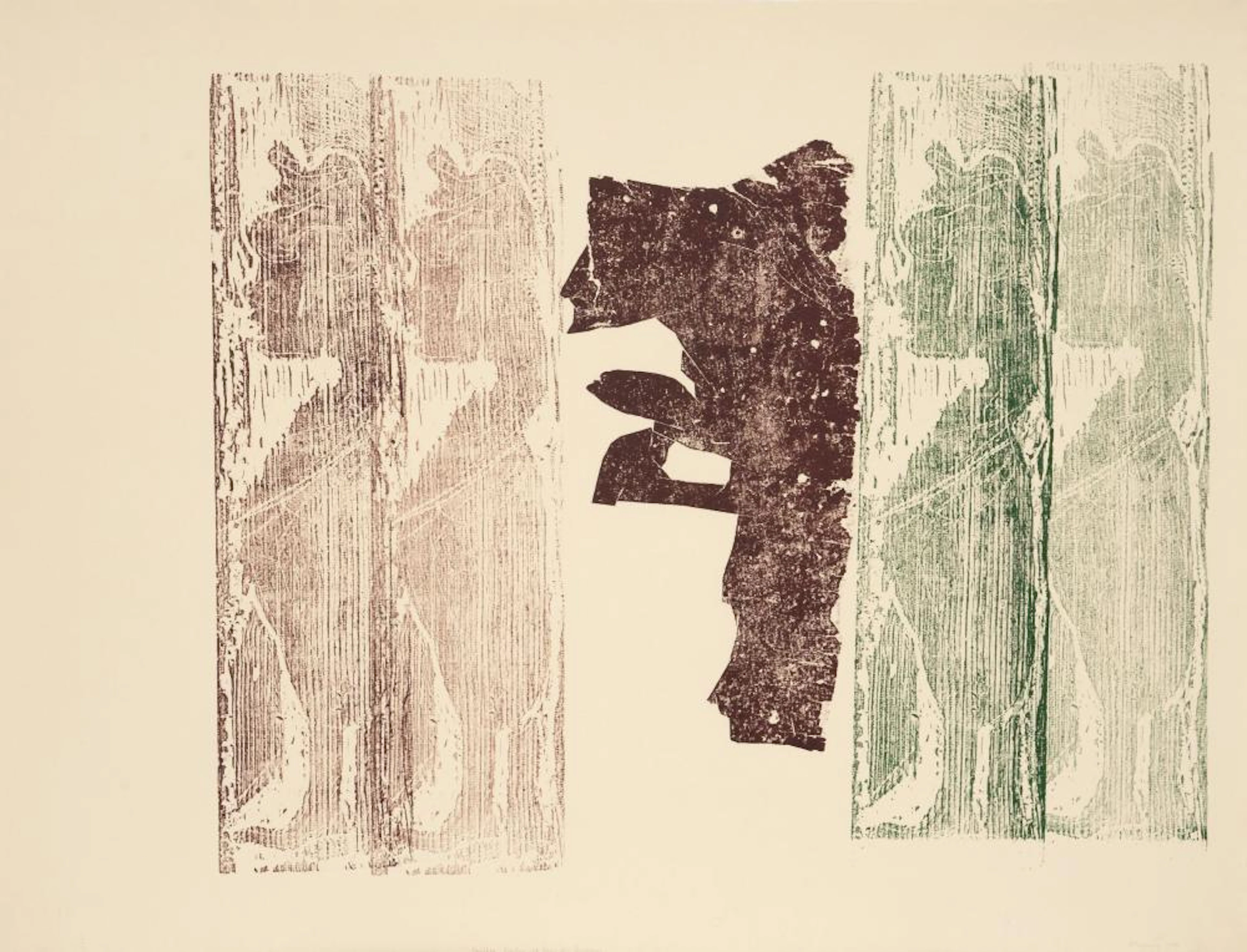 Gerhard Altenbourg "Vorüber, hinüber ins Haus des Vergessens". 1970.