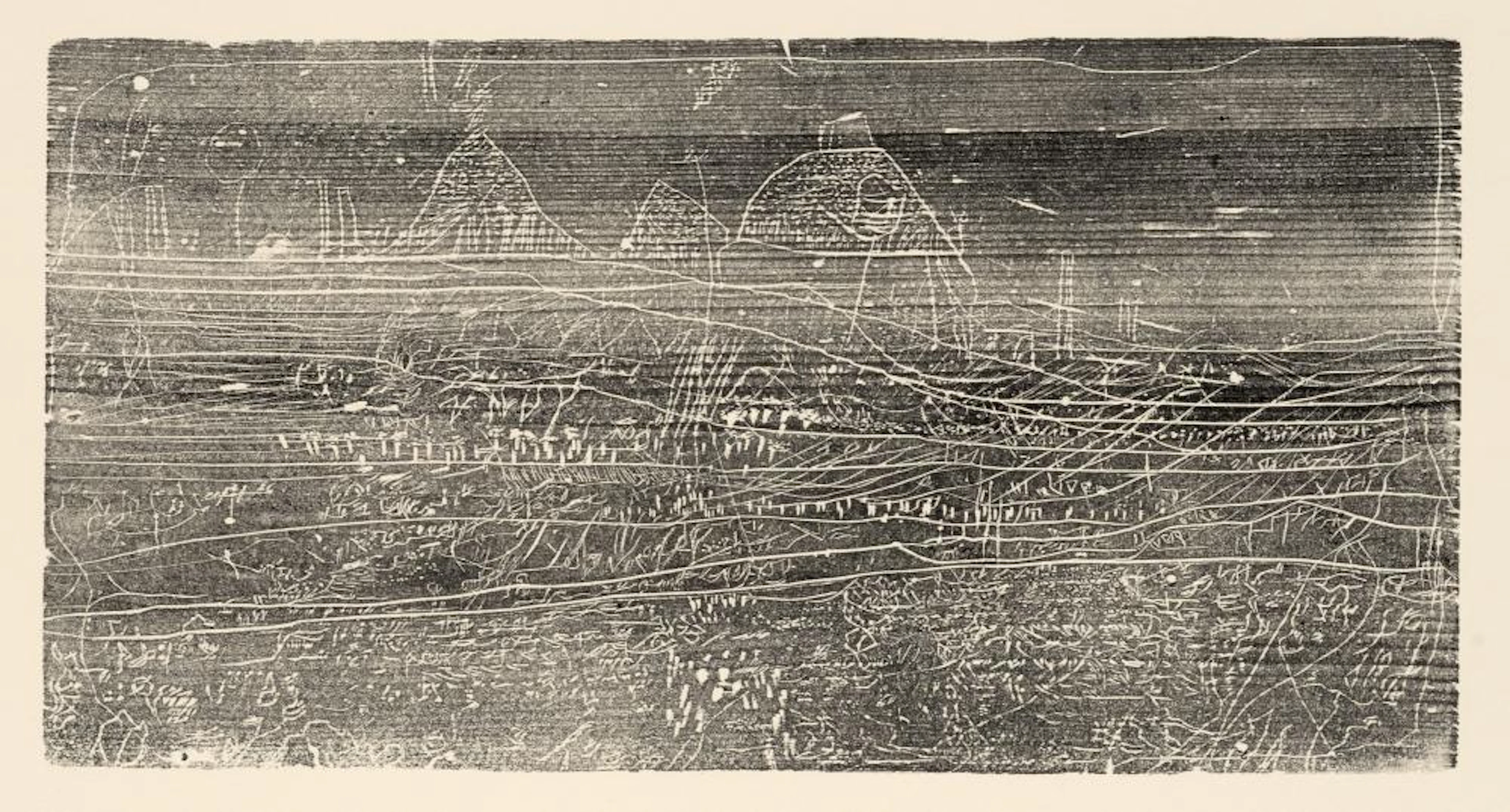 Gerhard Altenbourg "Halden". 1973.
