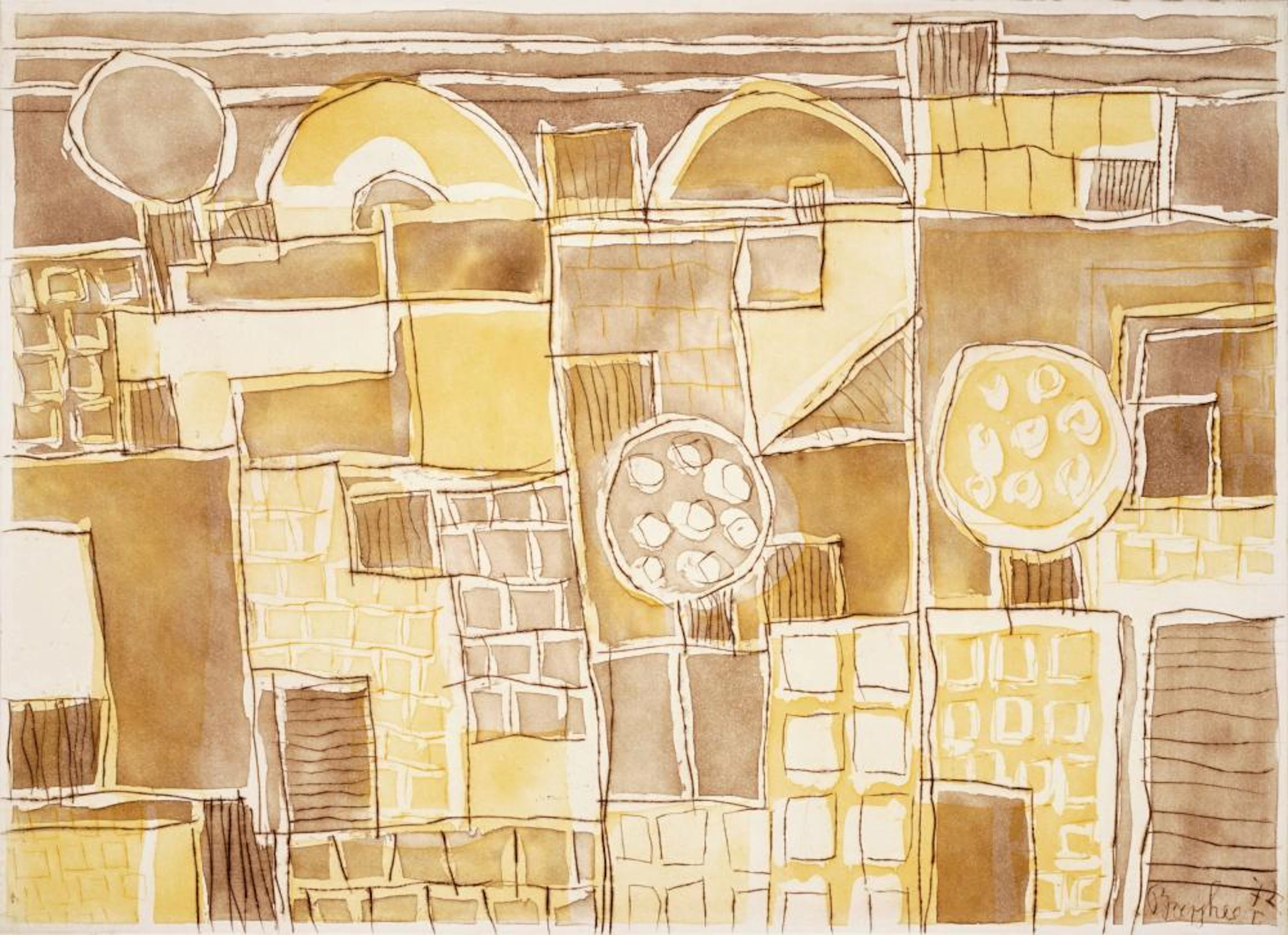 Eduard Bargheer "Forio". 1972/ 1973.
