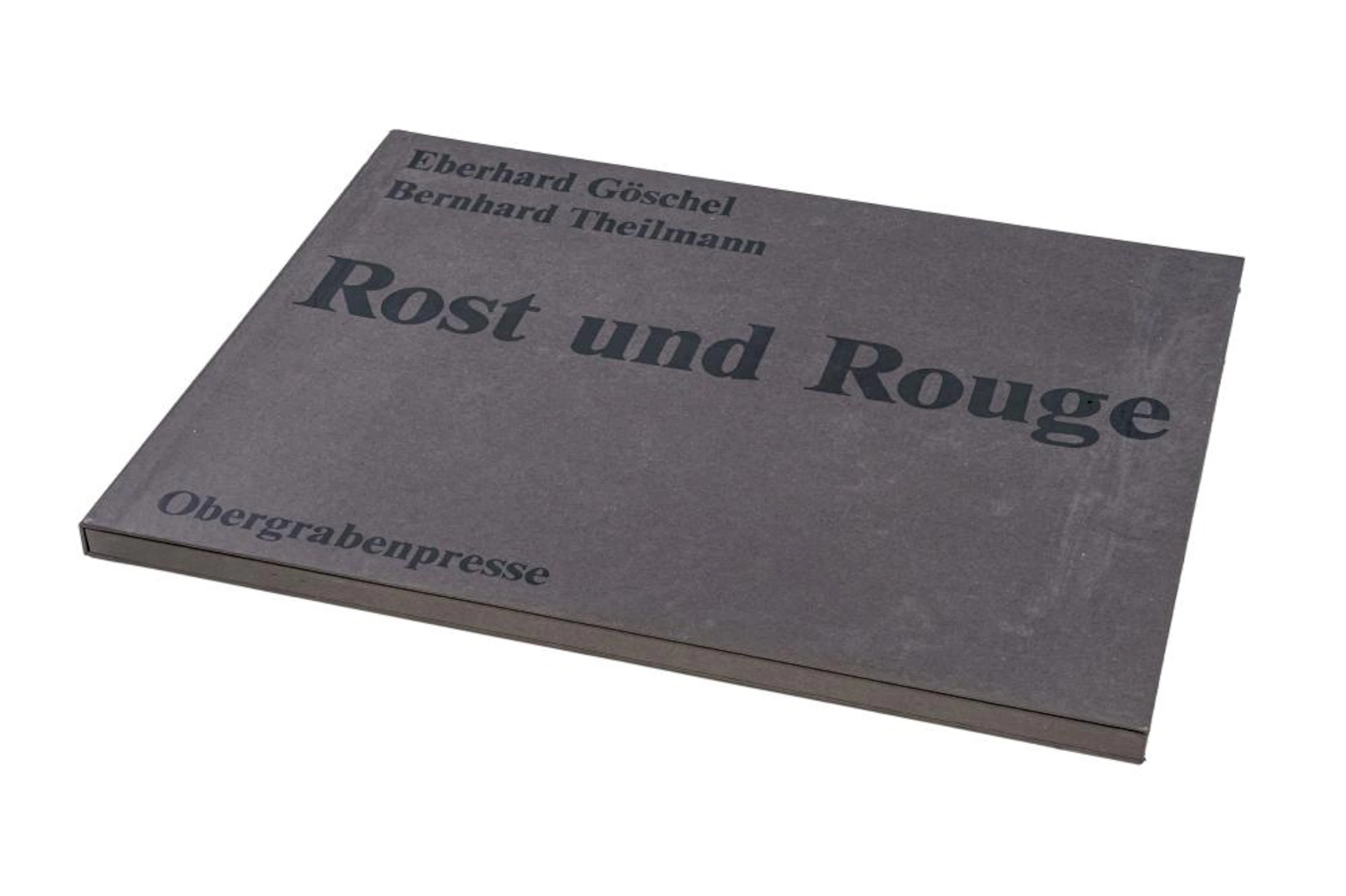 Eberhard Göschel "Rost und Rouge". 1988.
