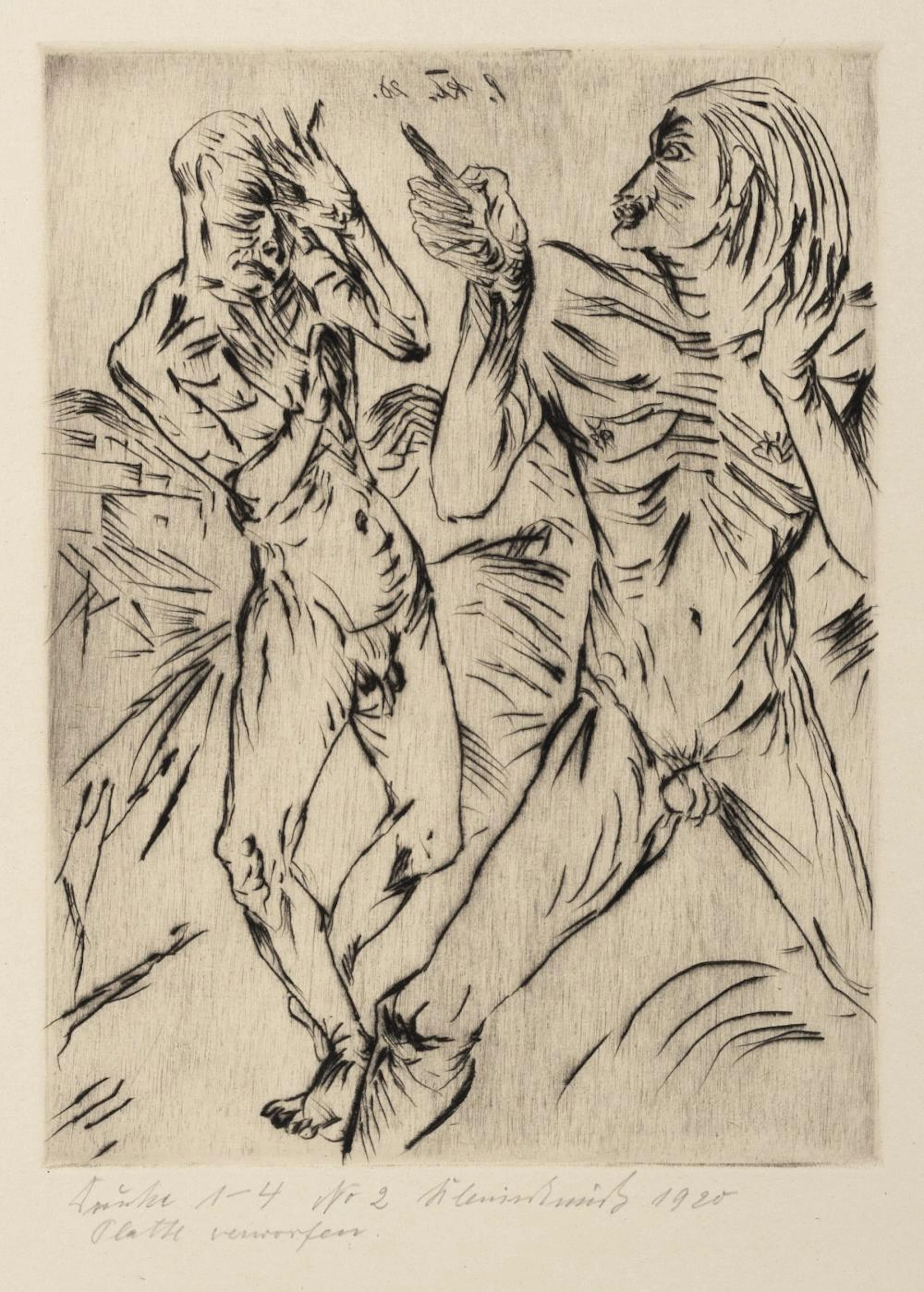 Paul Kleinschmidt, Simson und Delila. 1920.