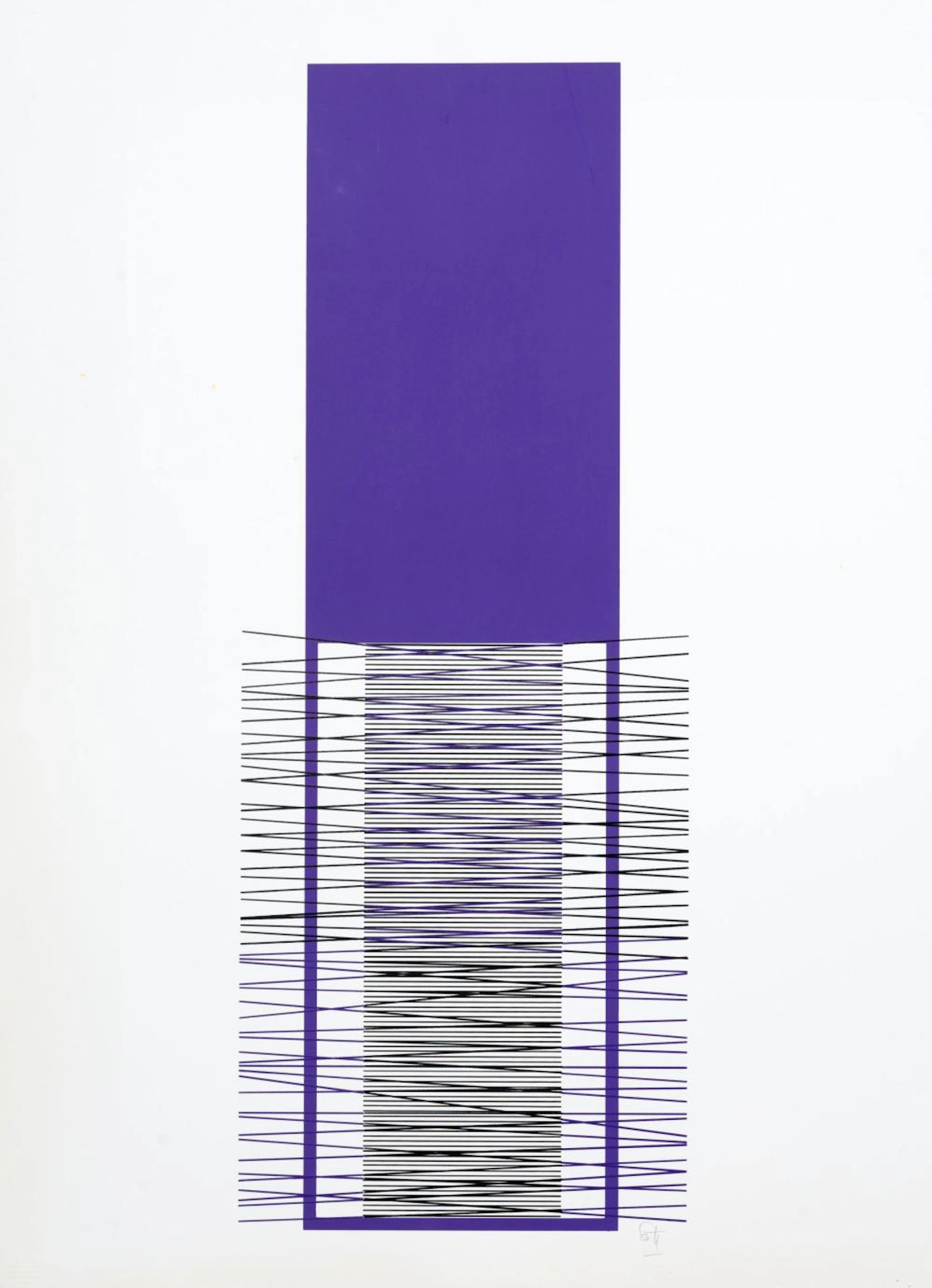 Jesús Raphael Soto "Komposition". 1971.