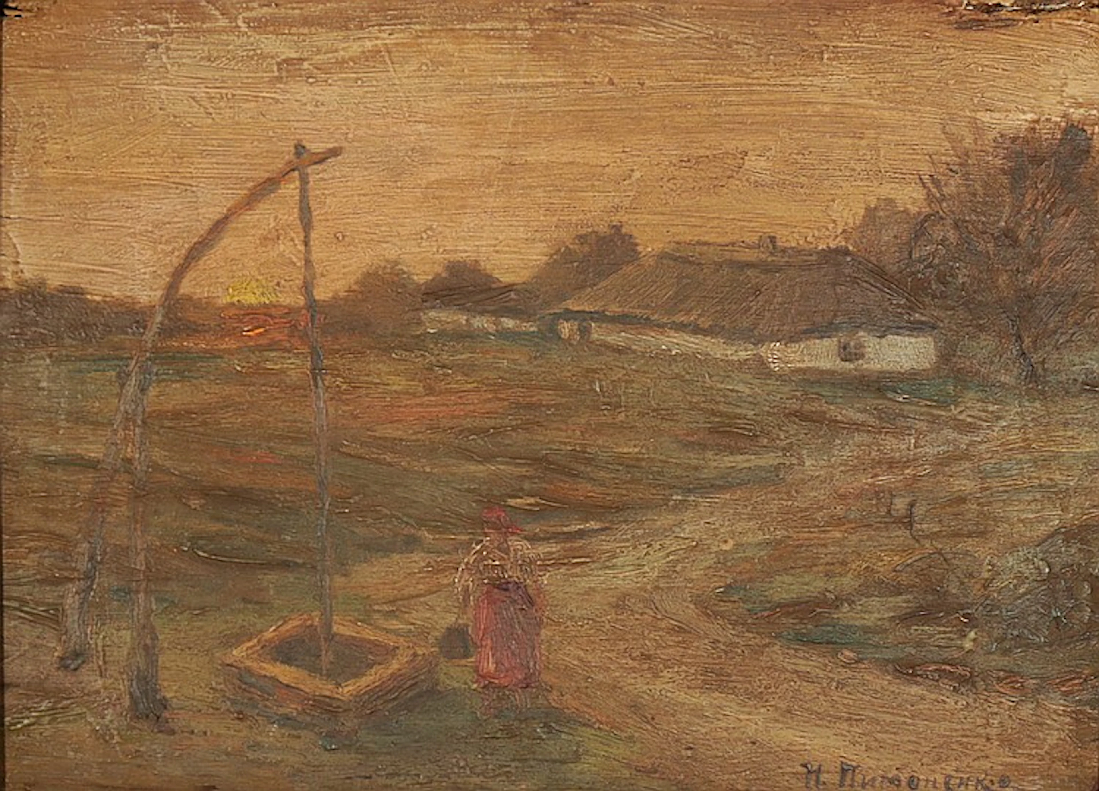 MYKOLA KORNYLOVYCH PYMONENKO UKRAINIAN 1862 -1912