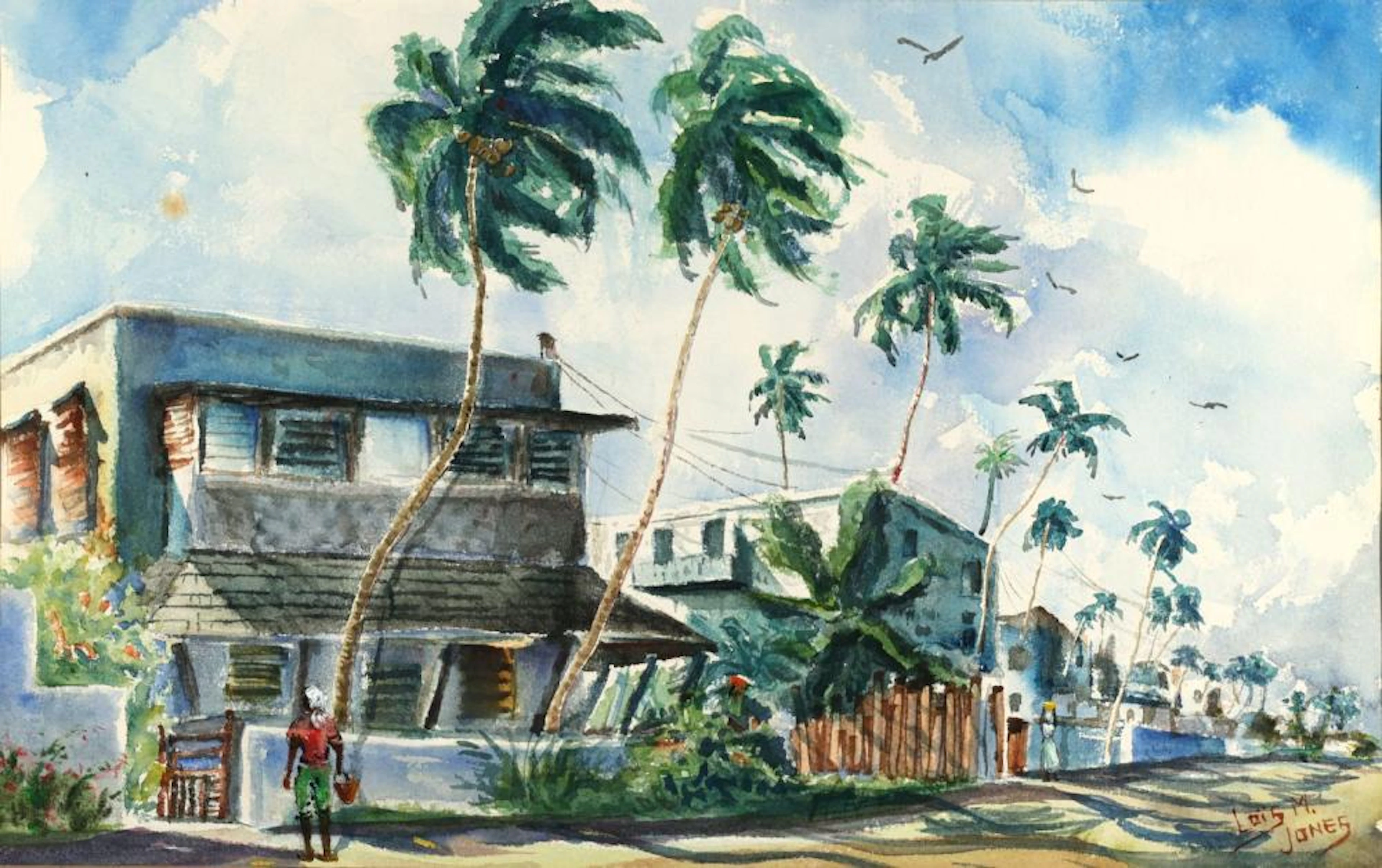 LOIS MAILOU JONES AMERICAN 1905-1998