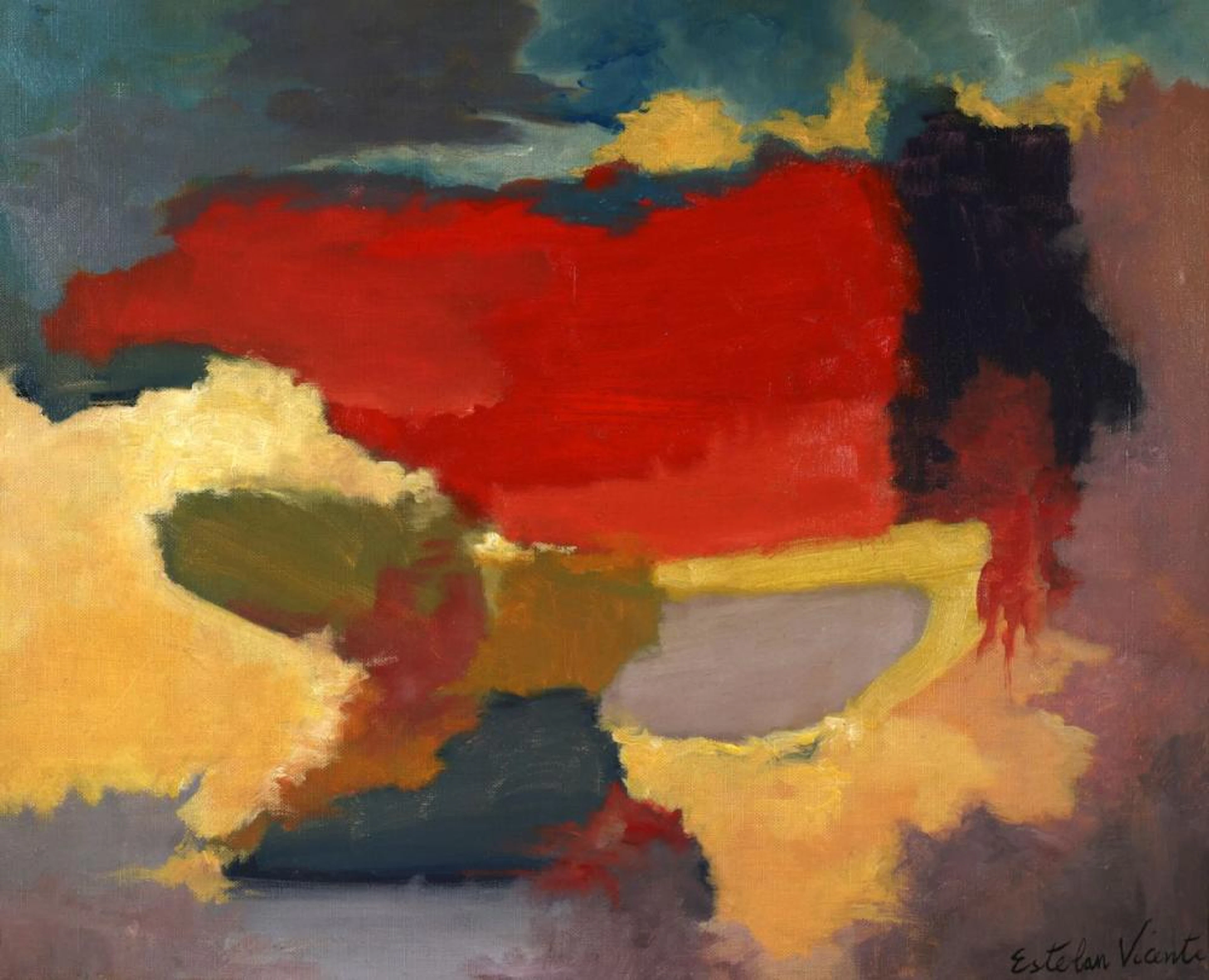 ESTEBAN VICENTE SPANISH/AMERICAN 1903-2001