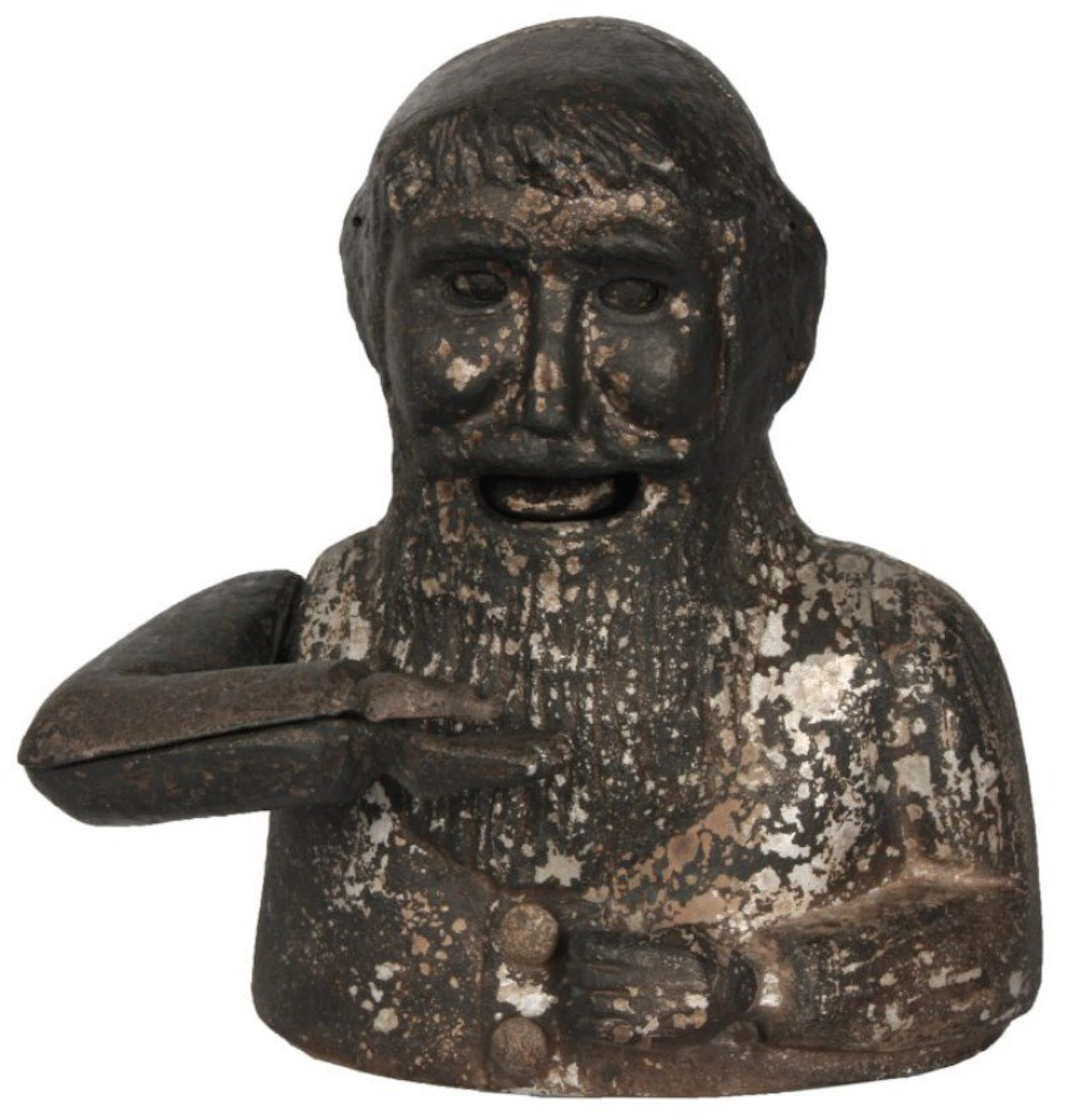 Rare Figural Mechanical Cast Iron Bank
