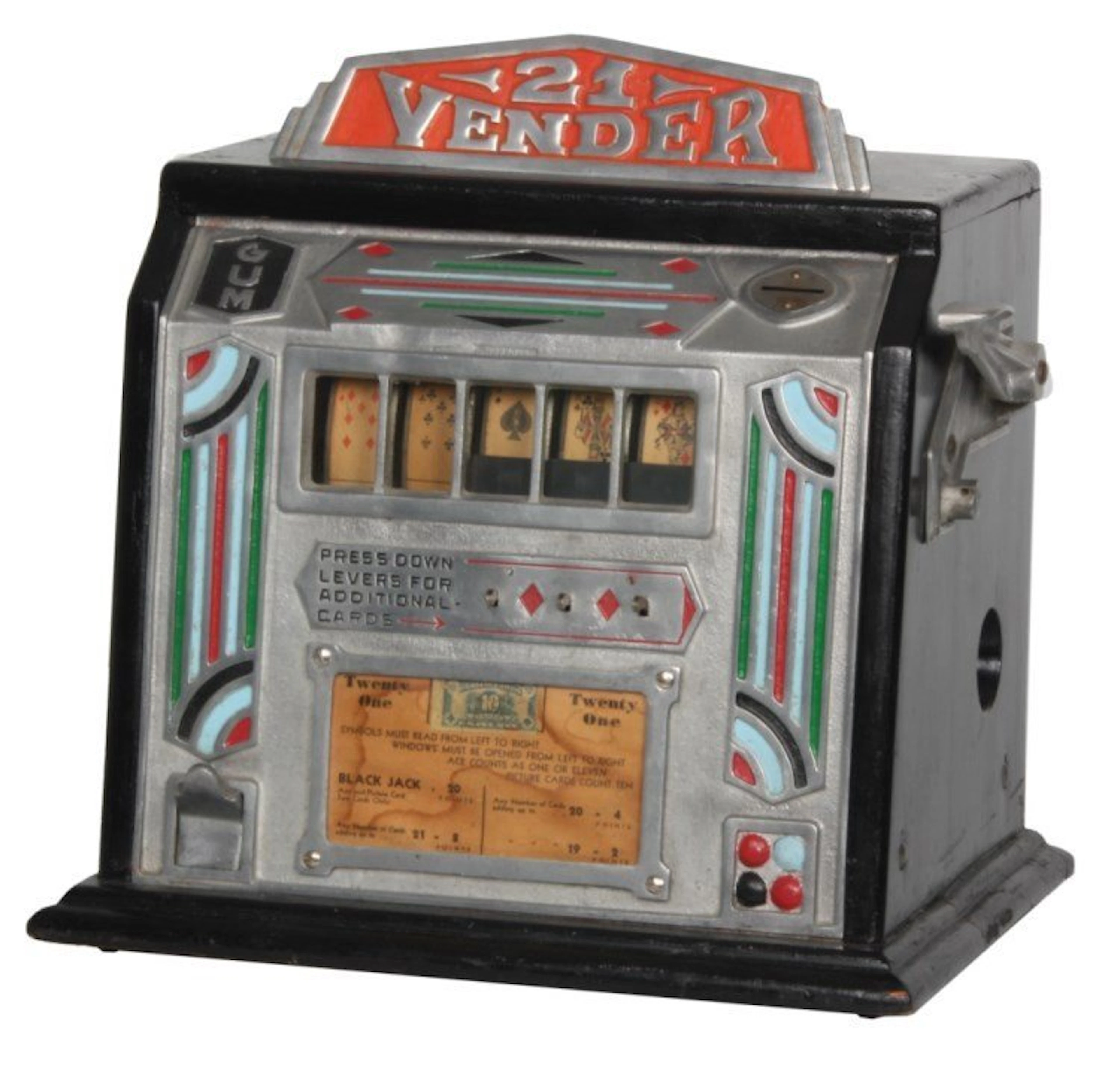 21 Vender 5 Reel Trade Stimulator