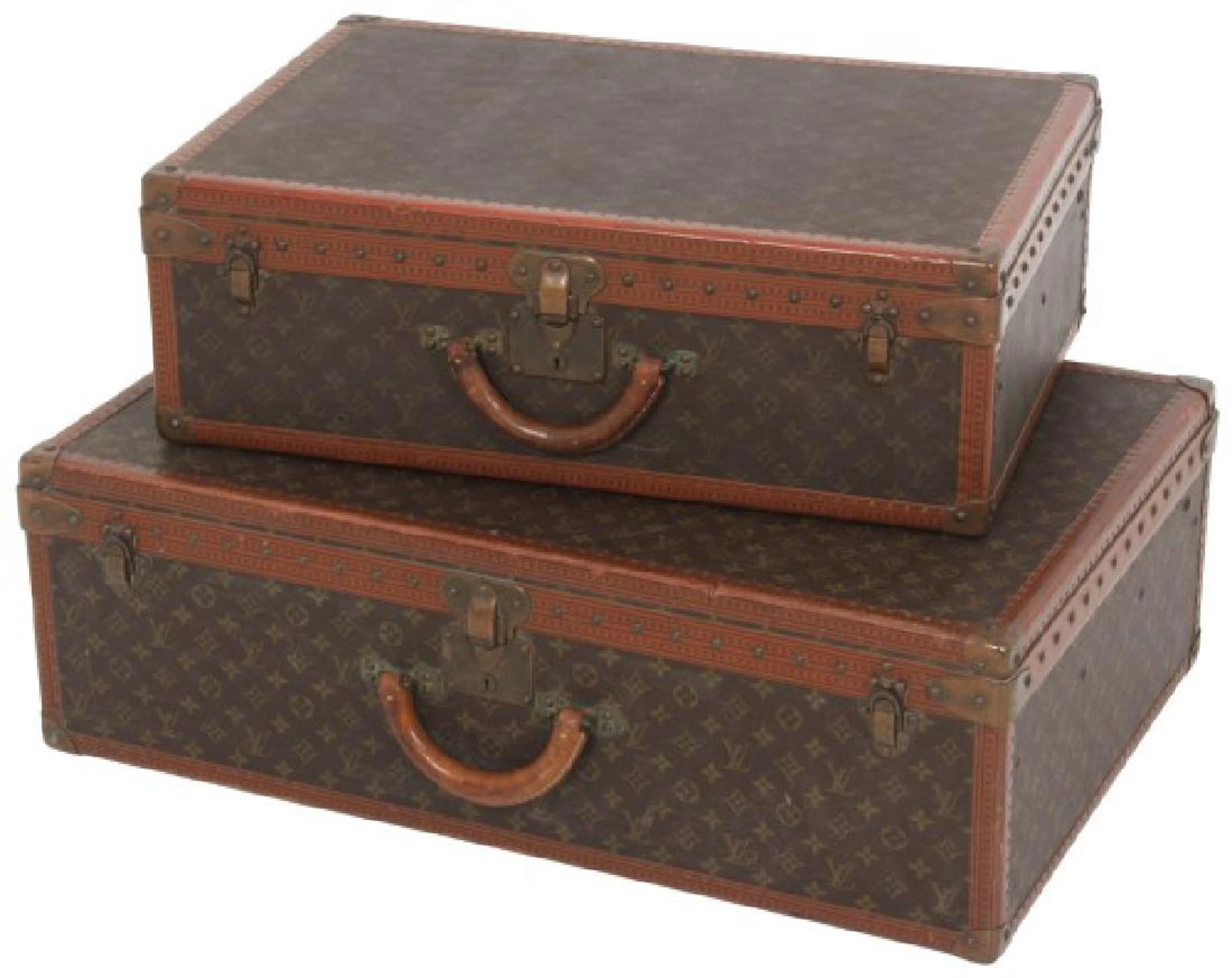 2 Pcs. Vintage Louis Vuitton Luggage