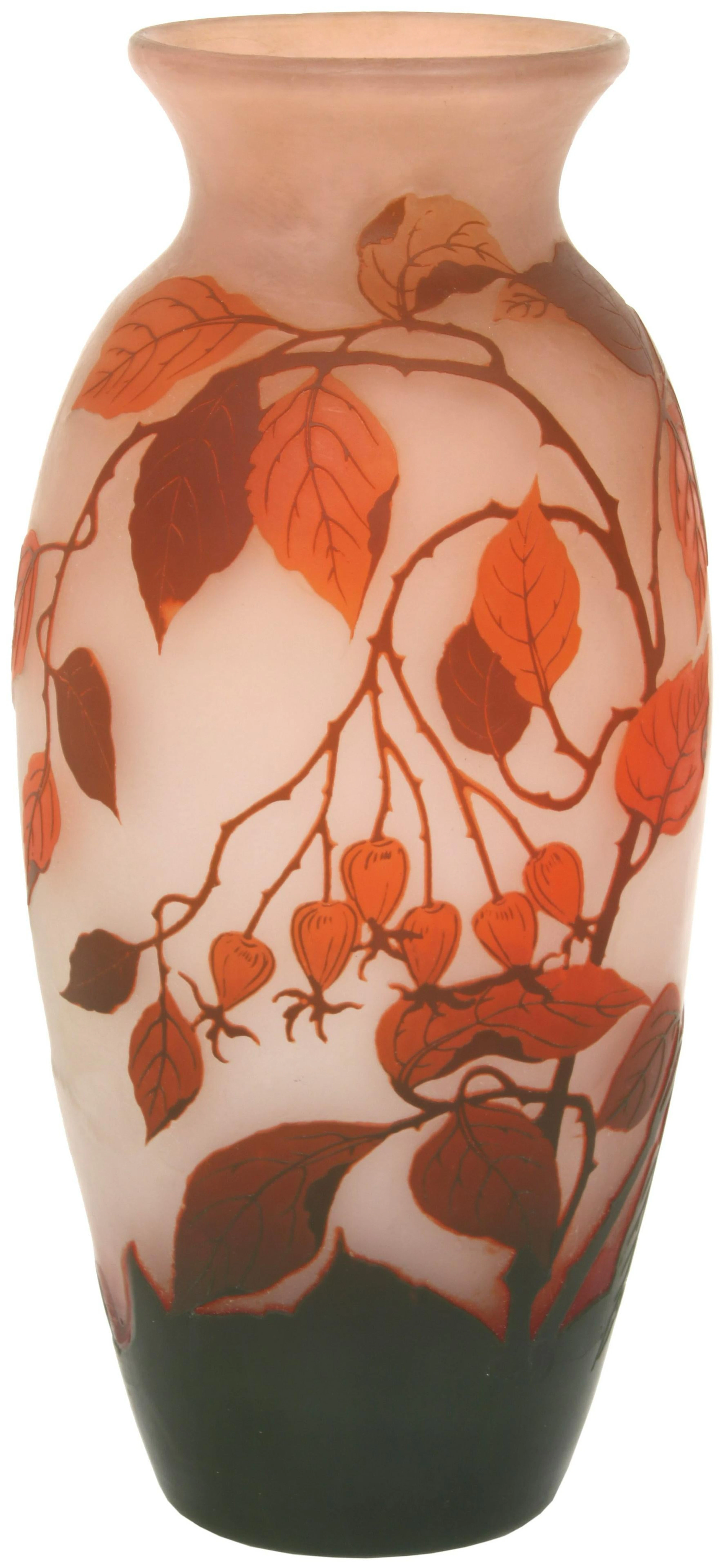 Arsall Cameo Glass Vase
