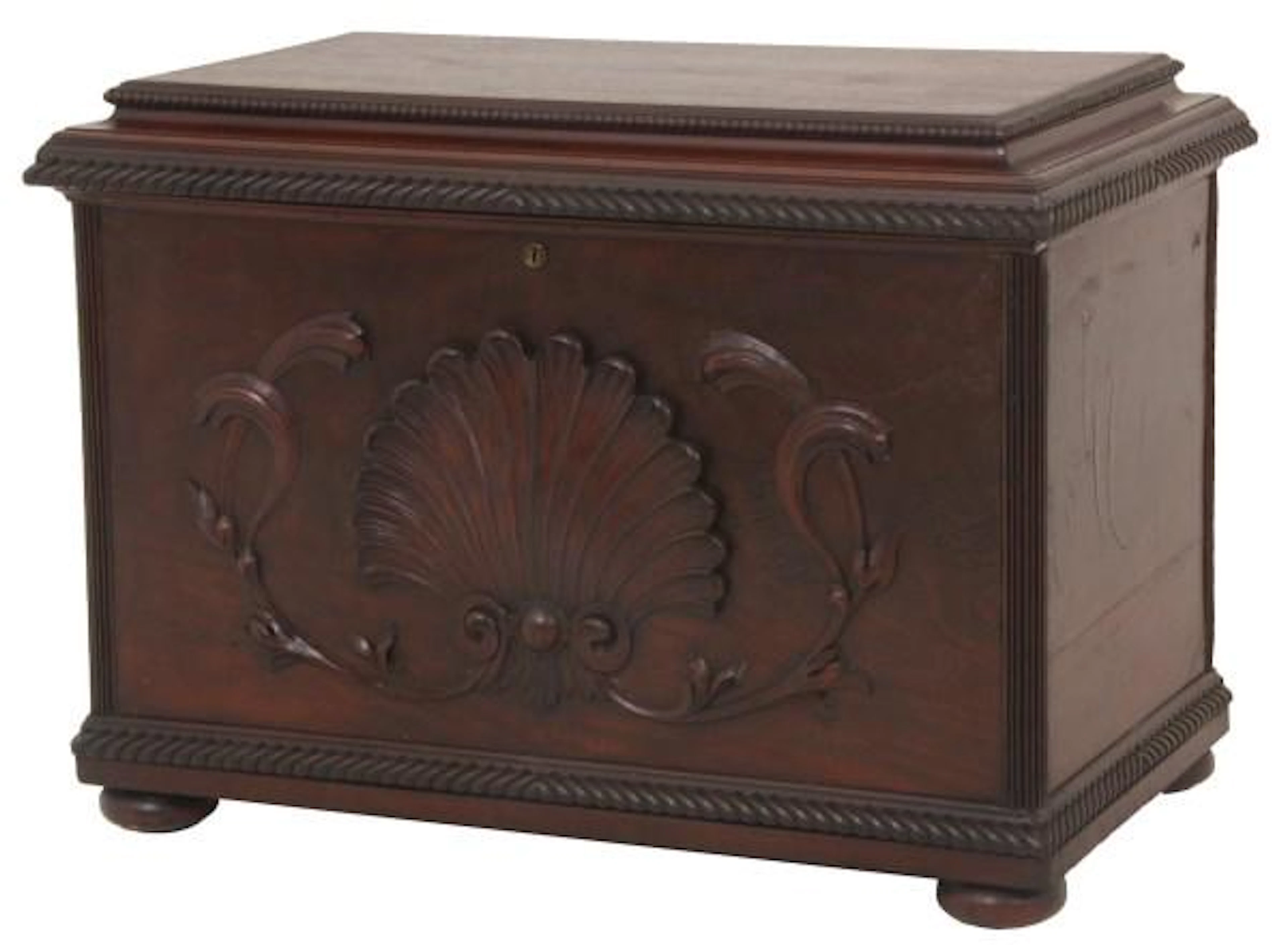 American Chippendale Style Mahogany Blanket Chest