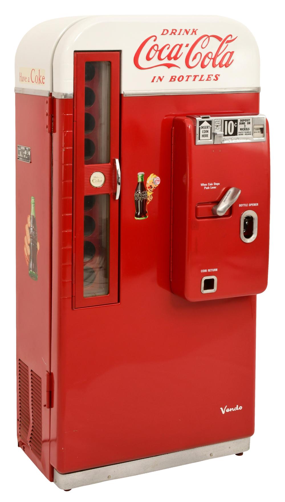 Vendo Coca-Cola Vending Machine, Model H81-D | Barnebys