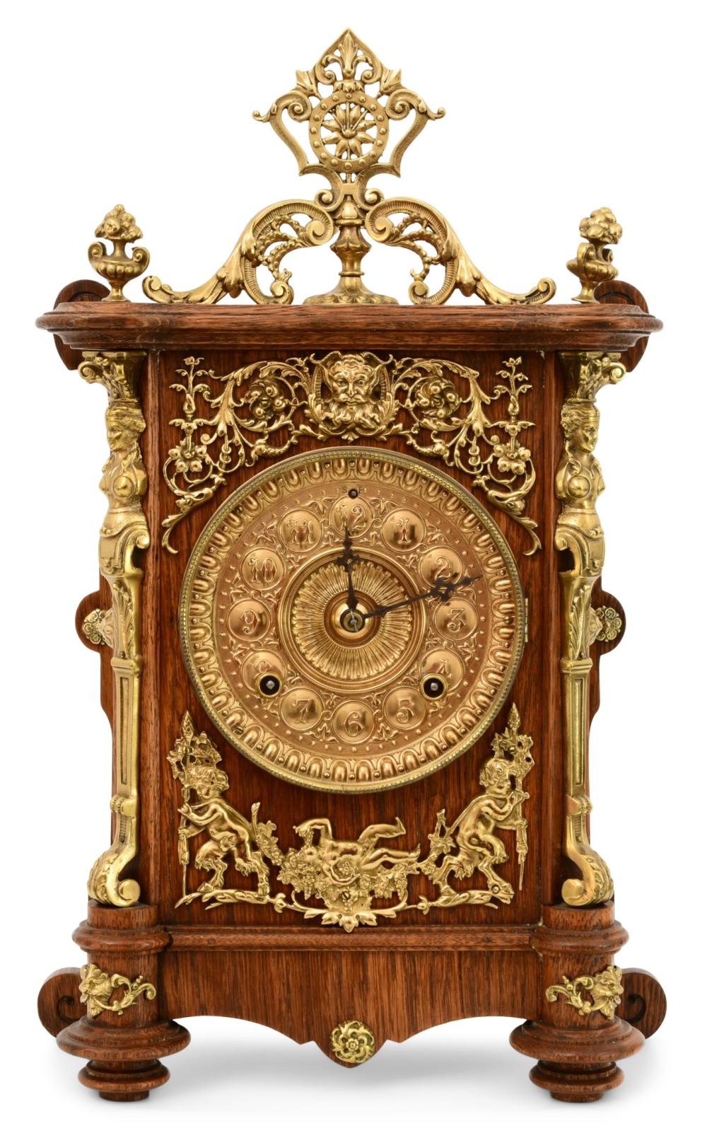 Ansonia Clock Co. "Cabinet B" Mantel Clock | Barnebys