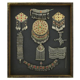 Lot of Moroccan Silver Jewelry