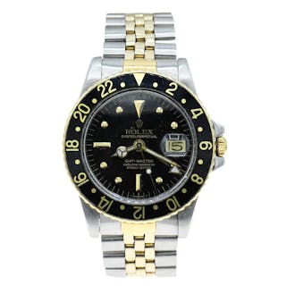 Rolex GMT-Master, Ref. 1675, 18K Yellow Gold & Stainless Steel Wristwatch