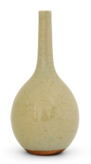 Chinese Southern Song Dynasty Celadon Gooseneck Vase