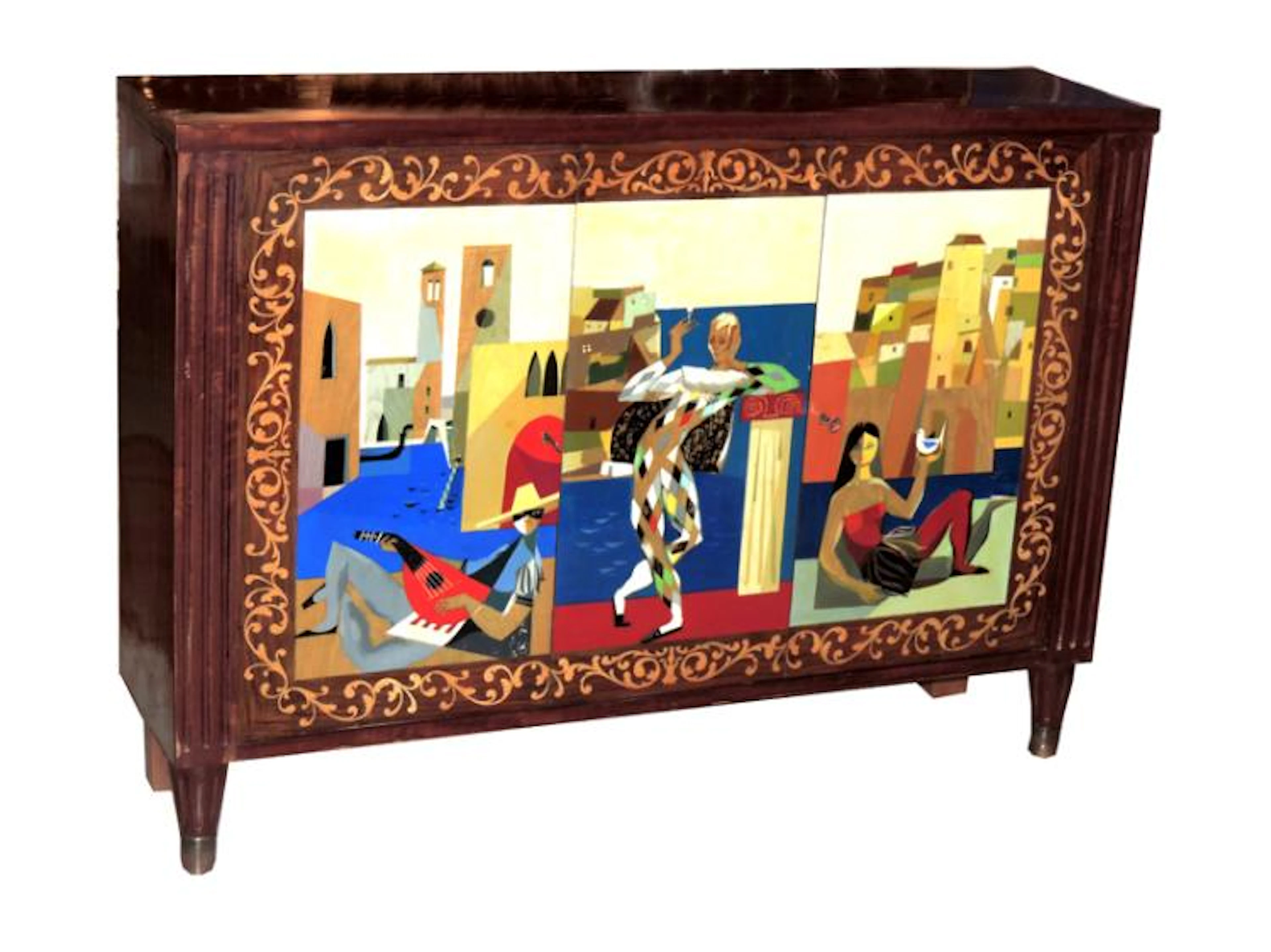 MUEBLE BAR ITALIANO AÑOS 50