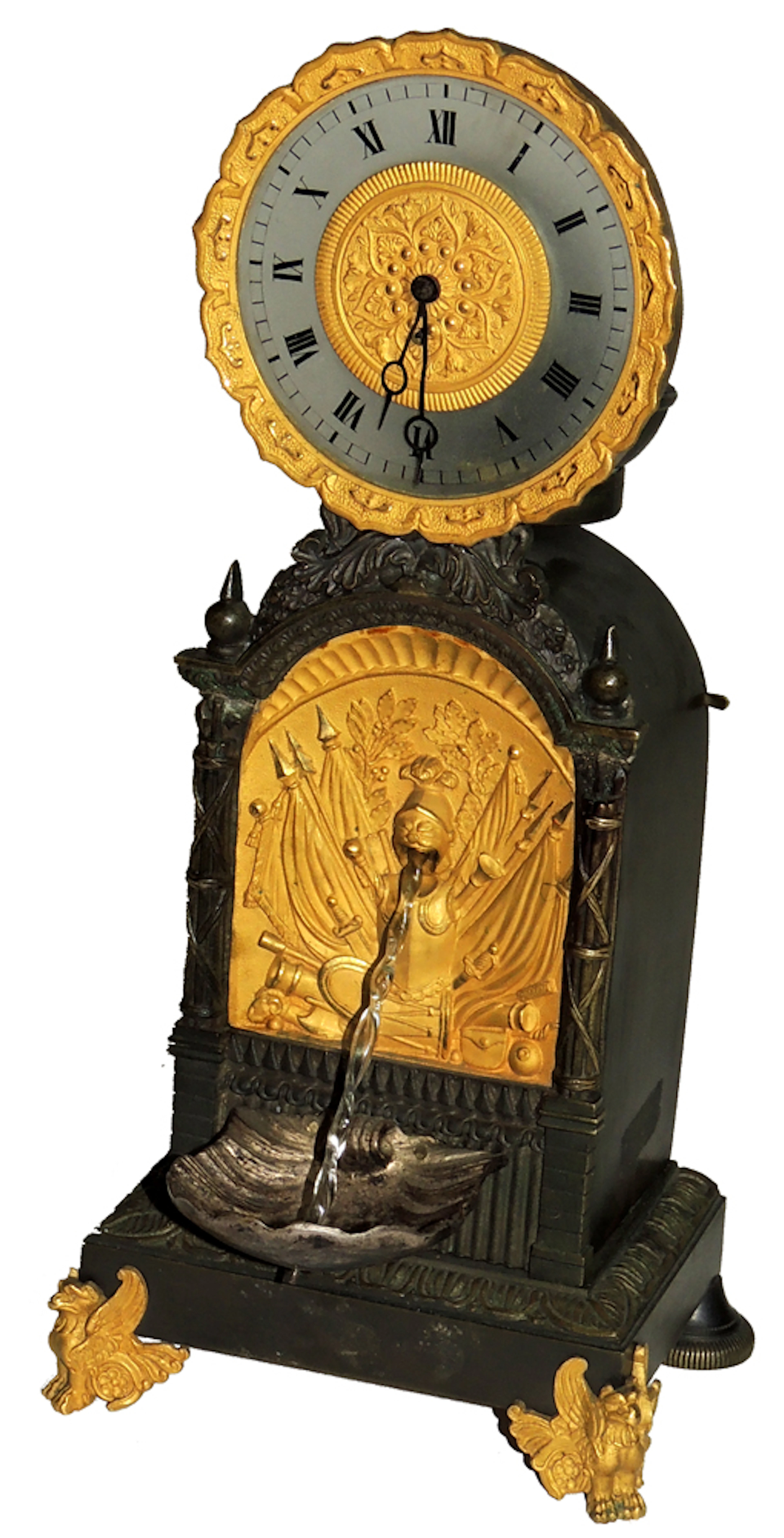 LA FONTAINE TABLE CLOCK