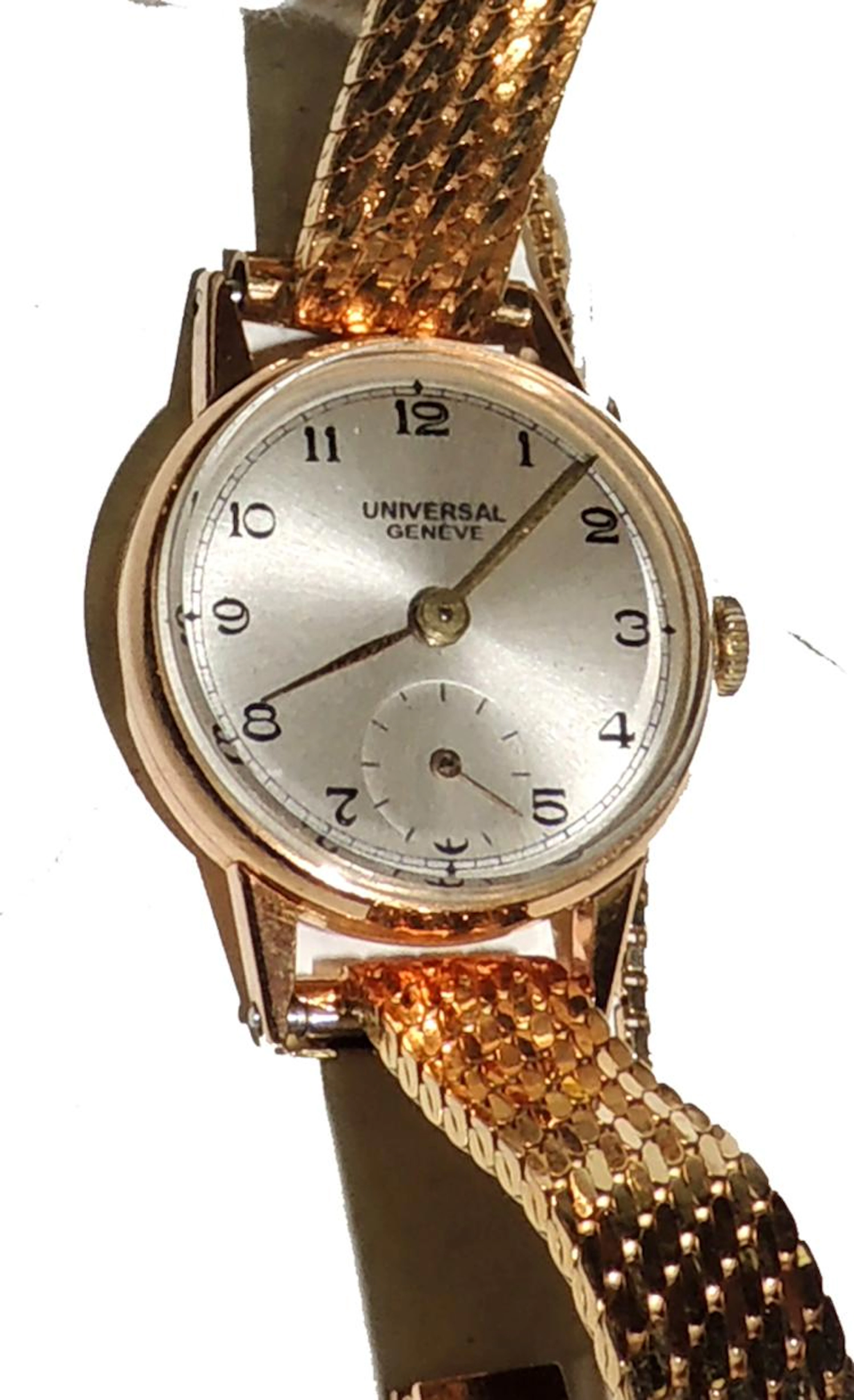 UNIVERSAL GENEVE. WATCH of lady in yellow gold.
