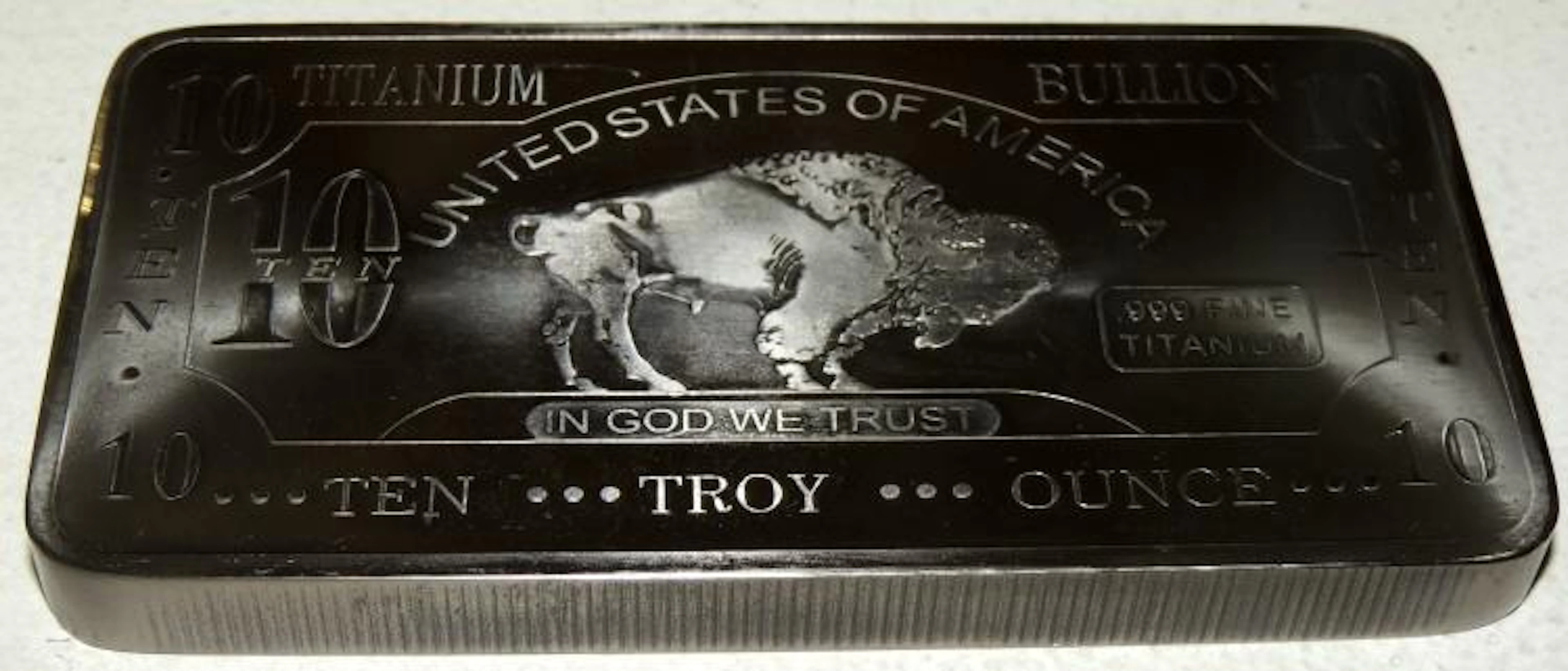 INGOT OF TITANIUM American weighing 350gr.