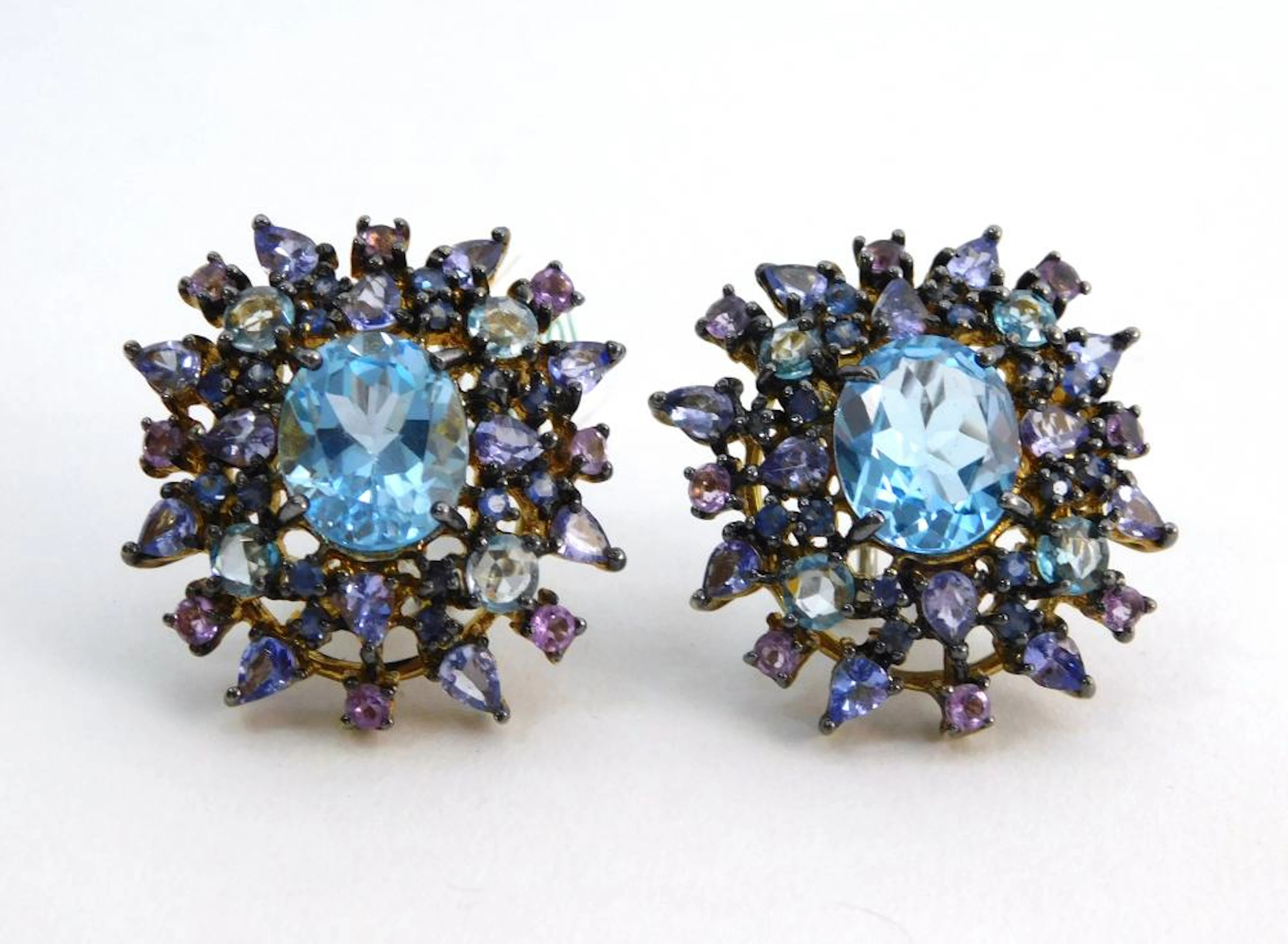 PENDIENTES DE TANZANITAS