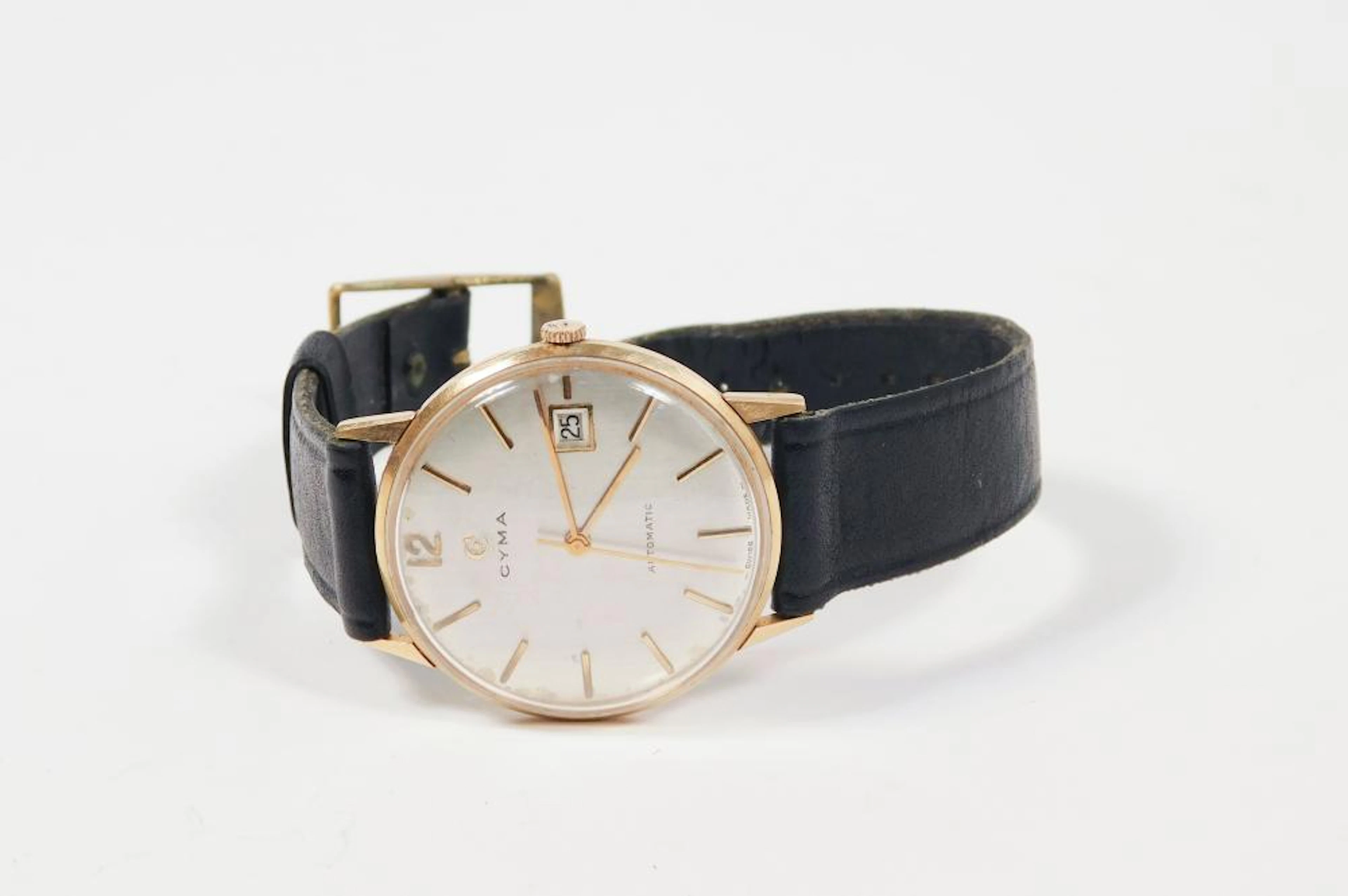 RELOJ CYMA AUTOMÁTICO DE CABALLERO esfera en oro amarillo