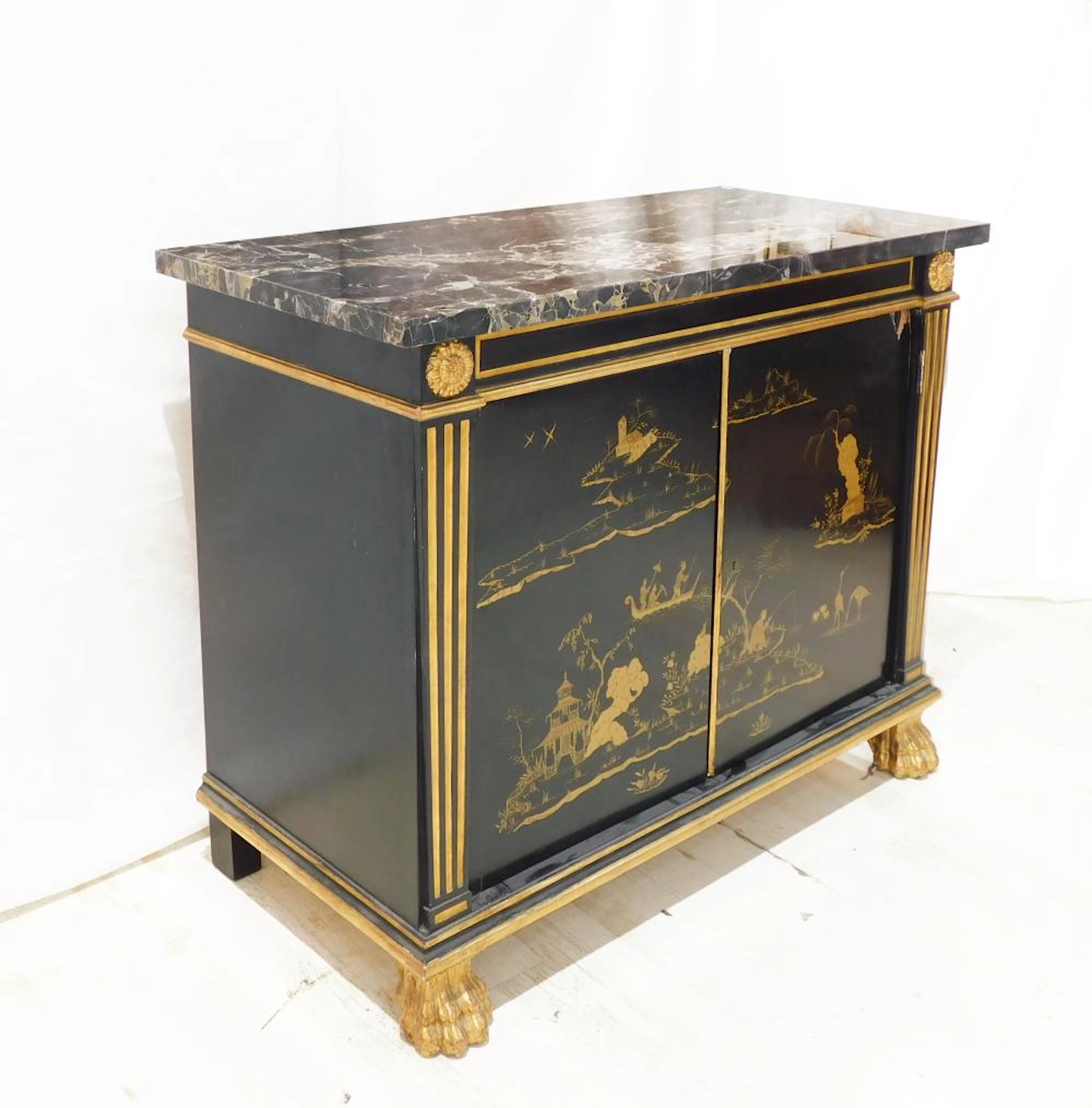 MUEBLE AUXILIAR ESTILO IMPERIO