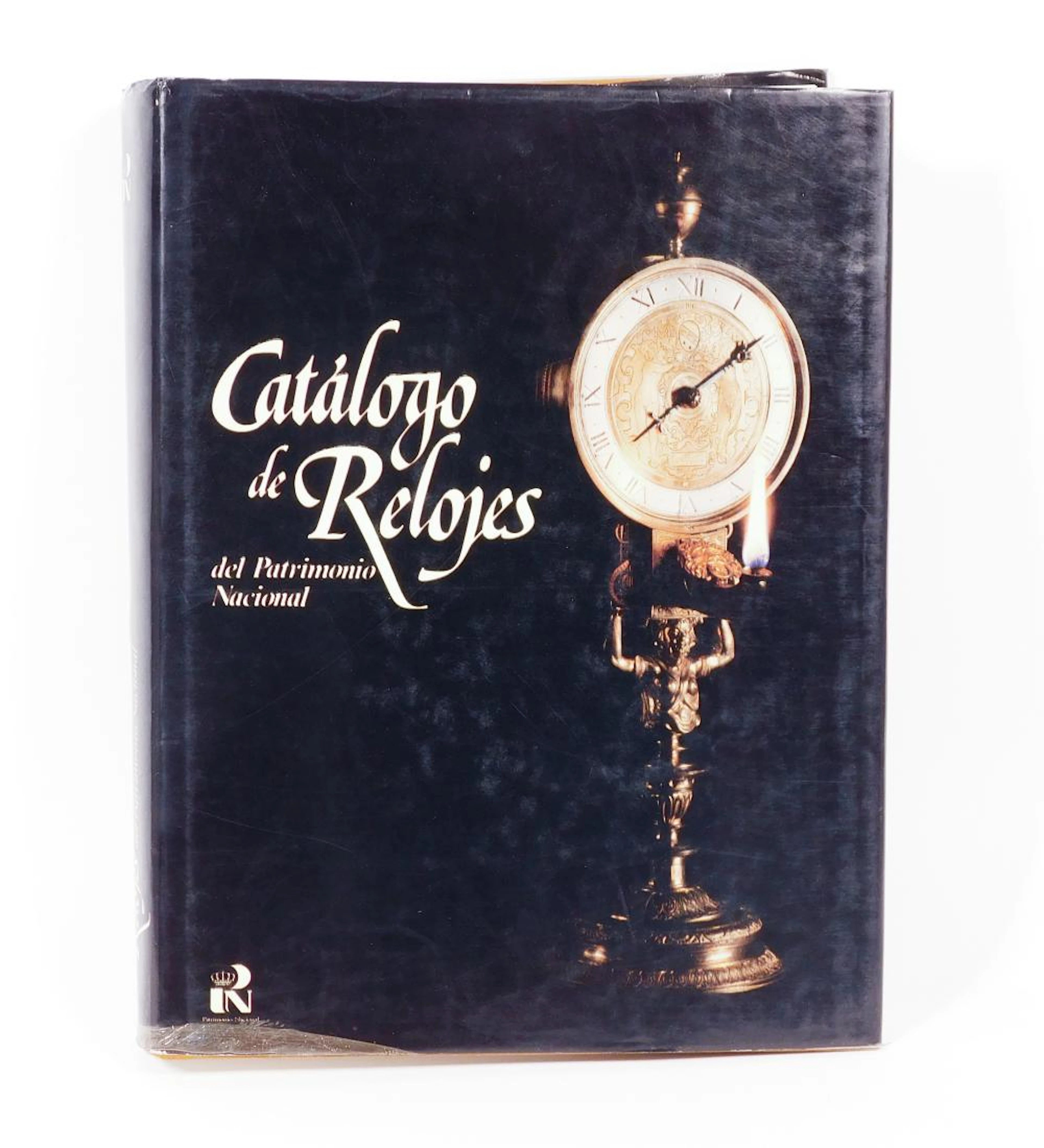 LIBRO "CATÁLOGO DE RELOJES" del Patrimonio Nacional Ilustrado