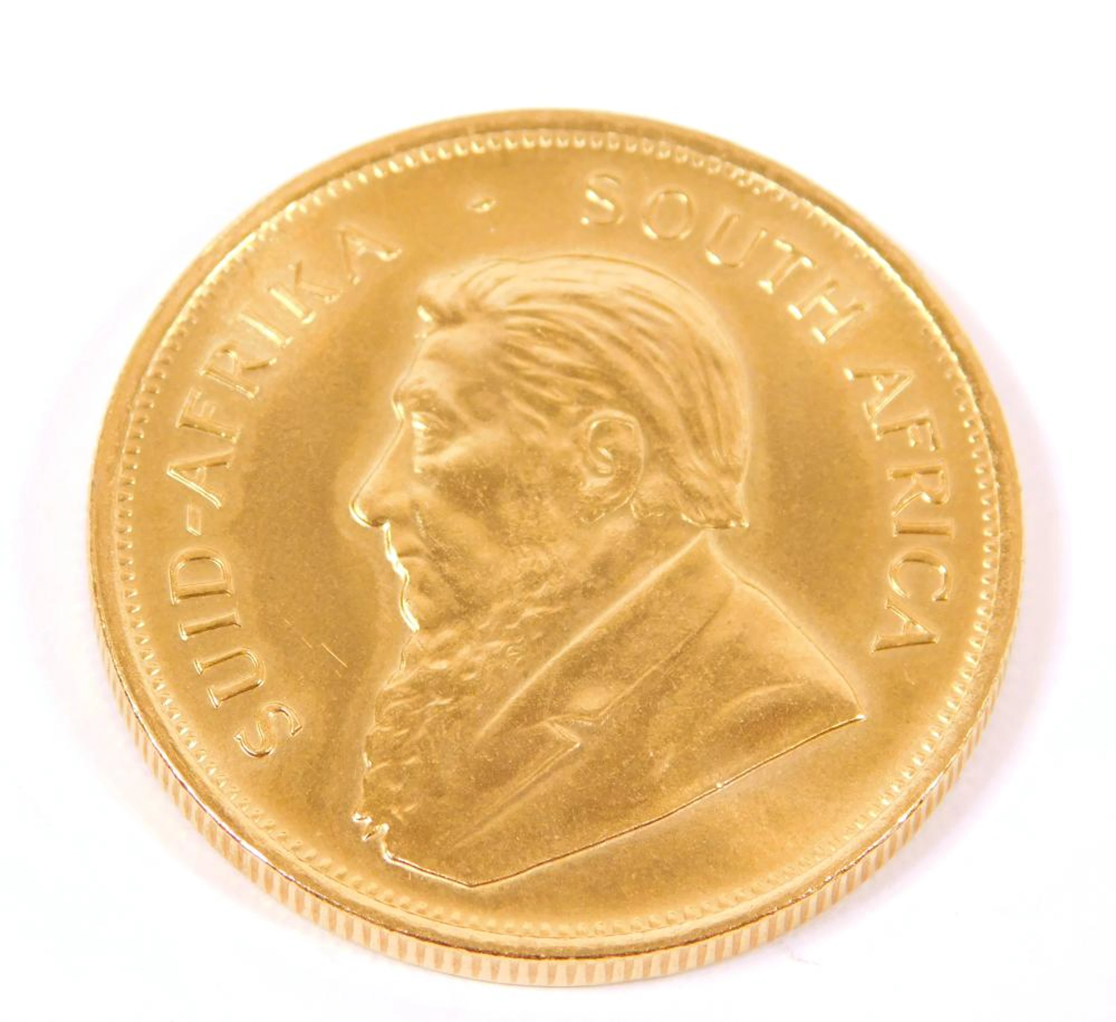 MONEDA DE ORO "KRUGERRAND" 1980, SUID-AFRIKA en oro amarillo Peso: 33.9 gr.