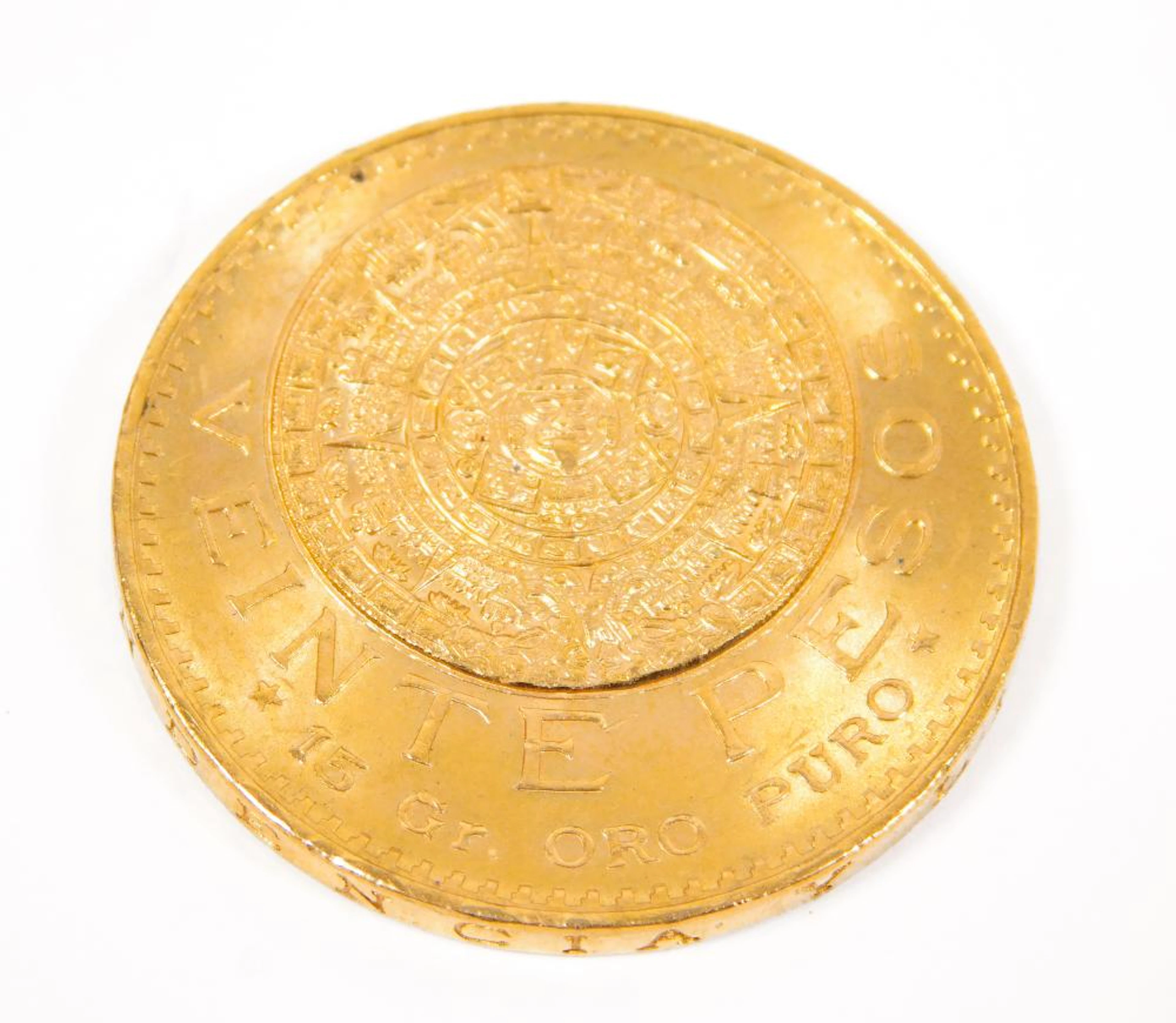 MONEDA DE ORO DE 20 PESOS, ESTADOS UNIDOS MEXICANOS, 1959 en oro Peso: 15 gr.