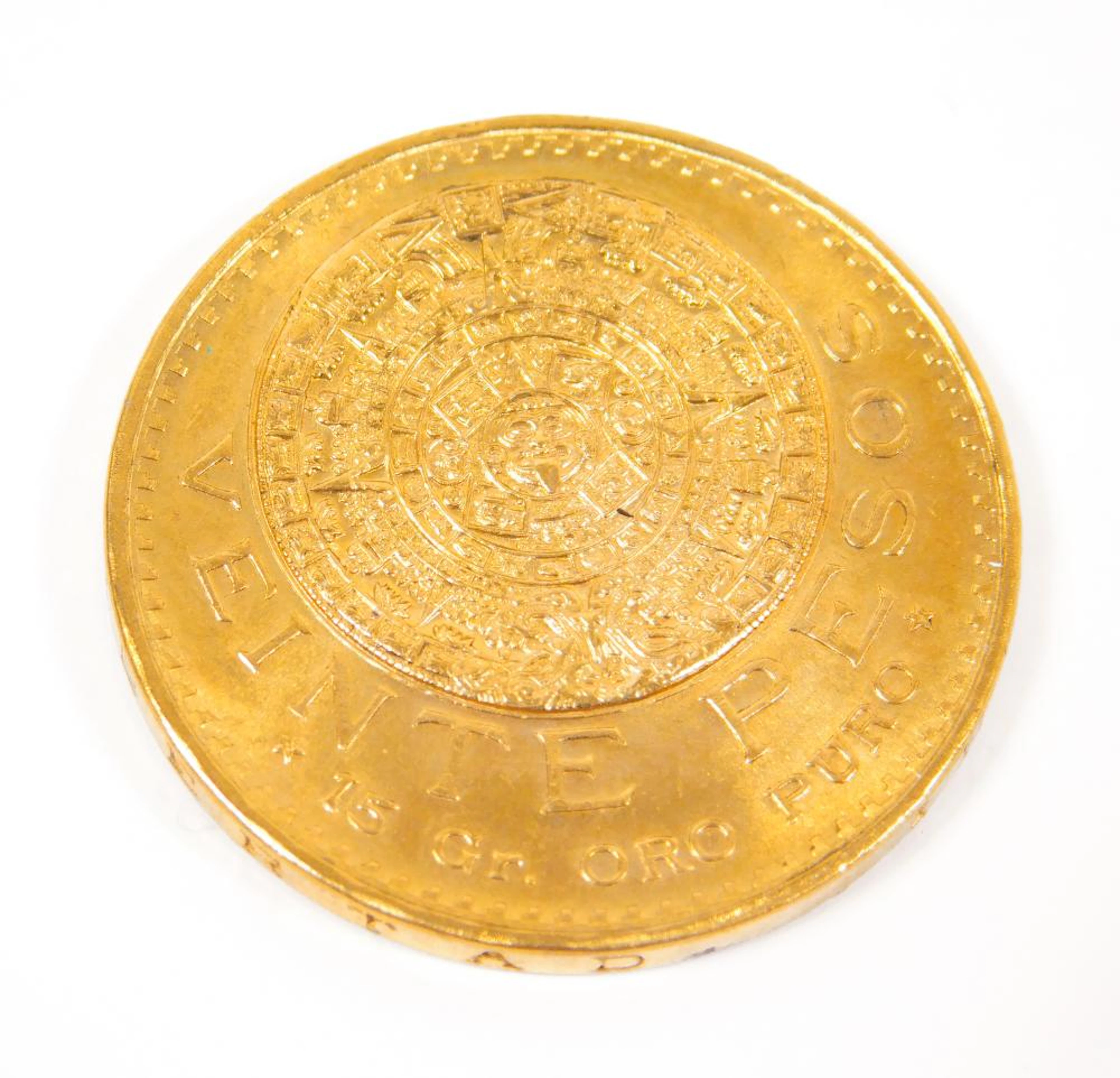 MONEDA DE ORO DE 20 PESOS