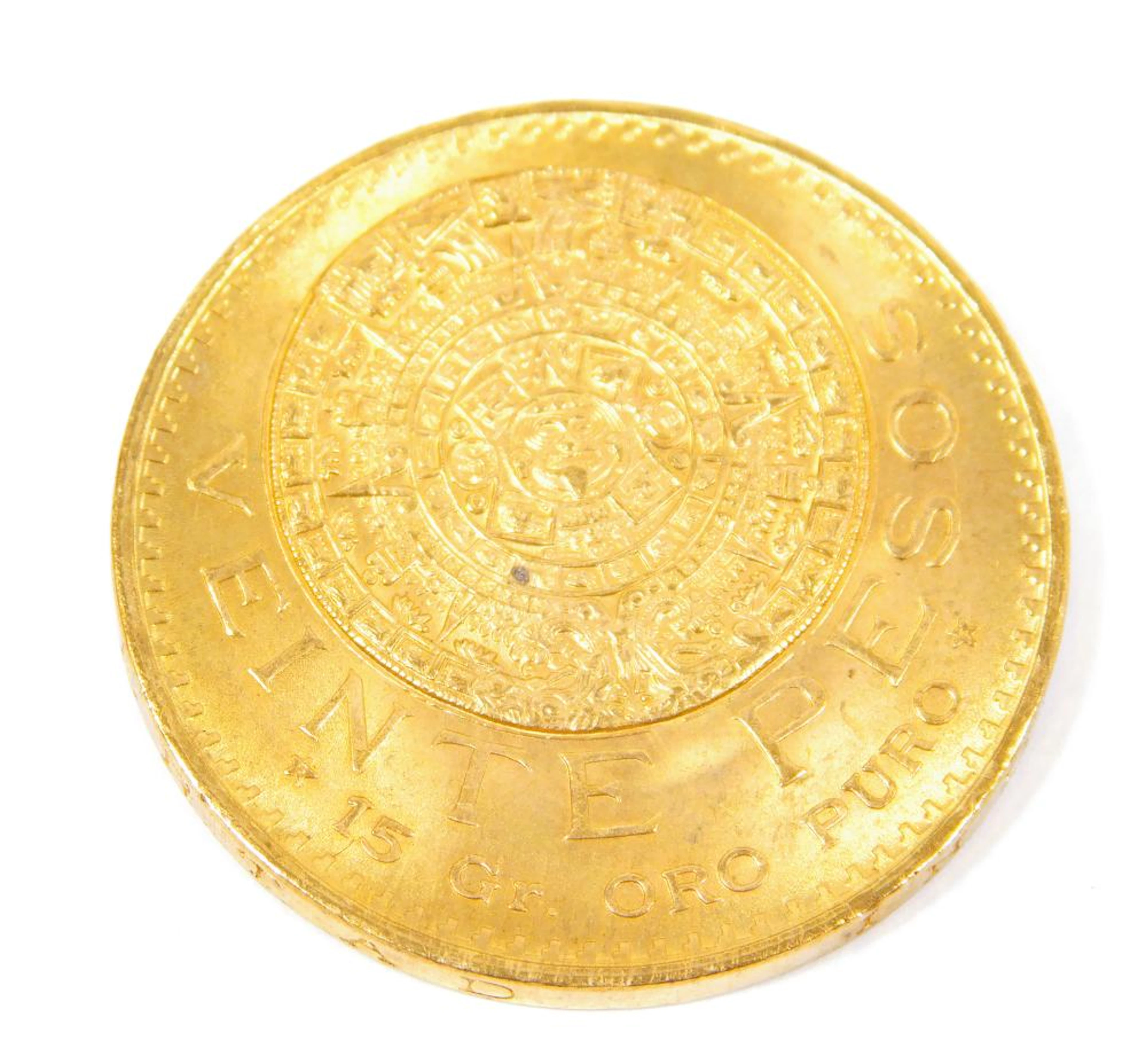 MONEDA DE ORO DE 20 PESOS