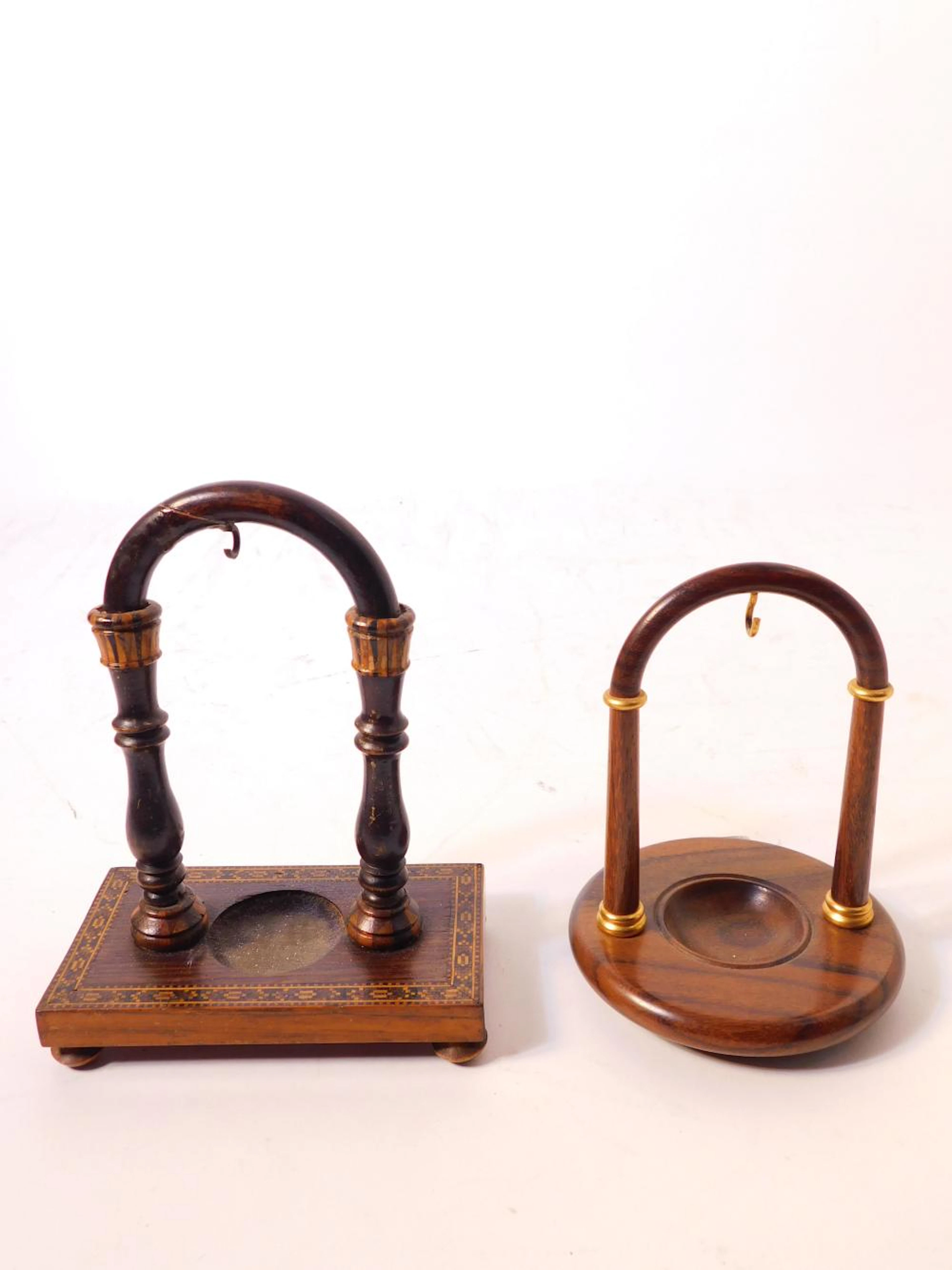 SOPORTES PARA RELOJES DE BOLSILLO  en madera con...