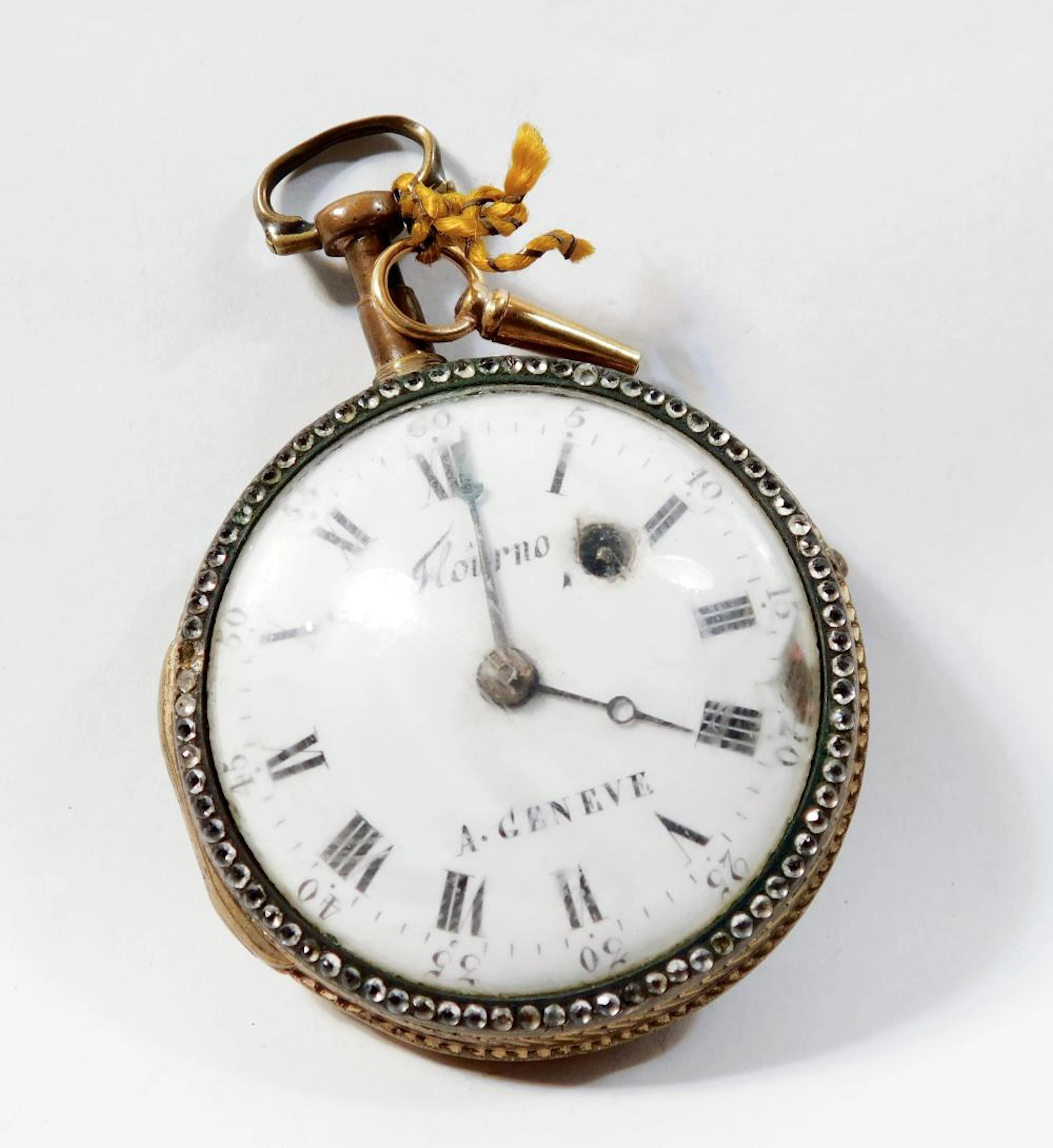 RELOJ DE BOLSILLO S.XVIII Fournoy a Geneve